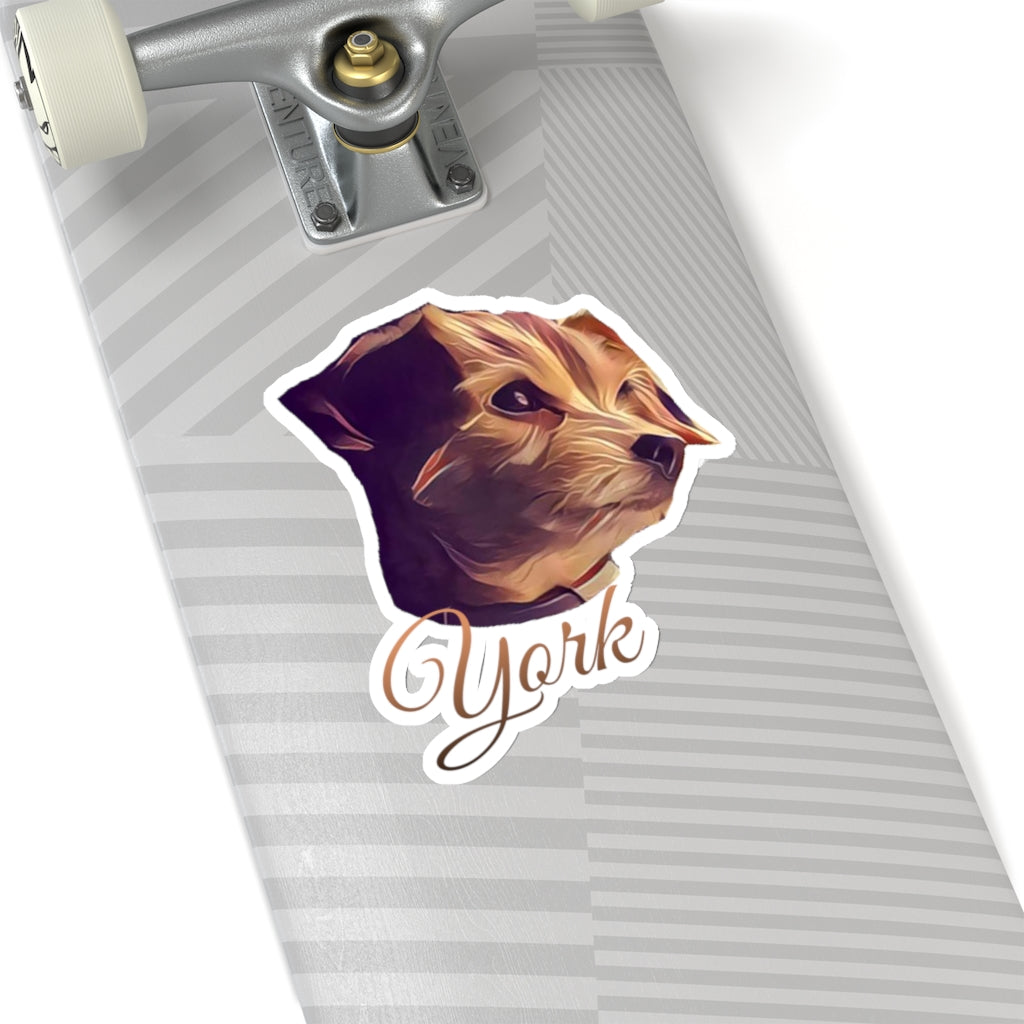 York Sticker | Yorkie Mix Dog Puppy Sticker