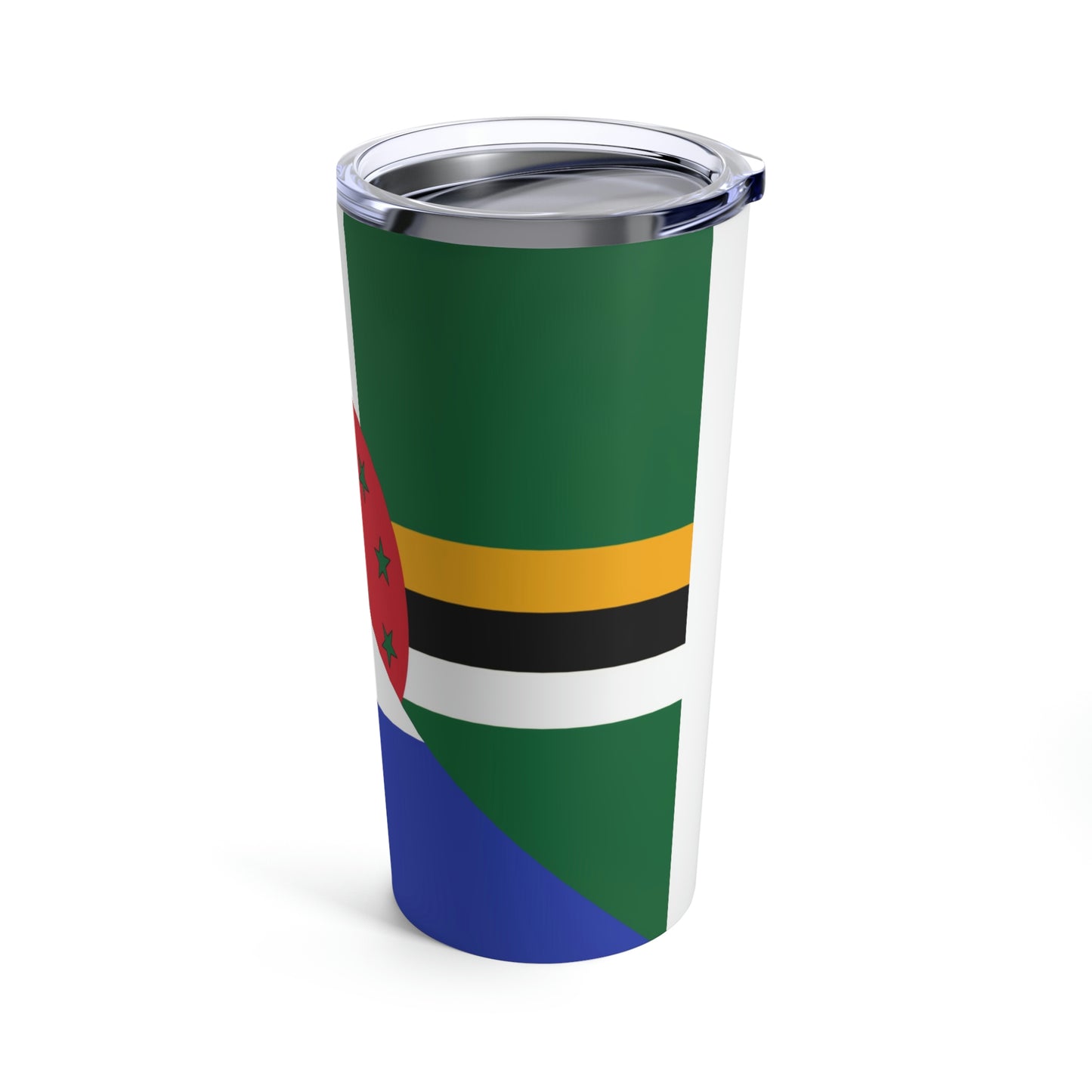 Dominica Honduras Half Honduran Dominican Flag Tumbler 20oz Beverage Container