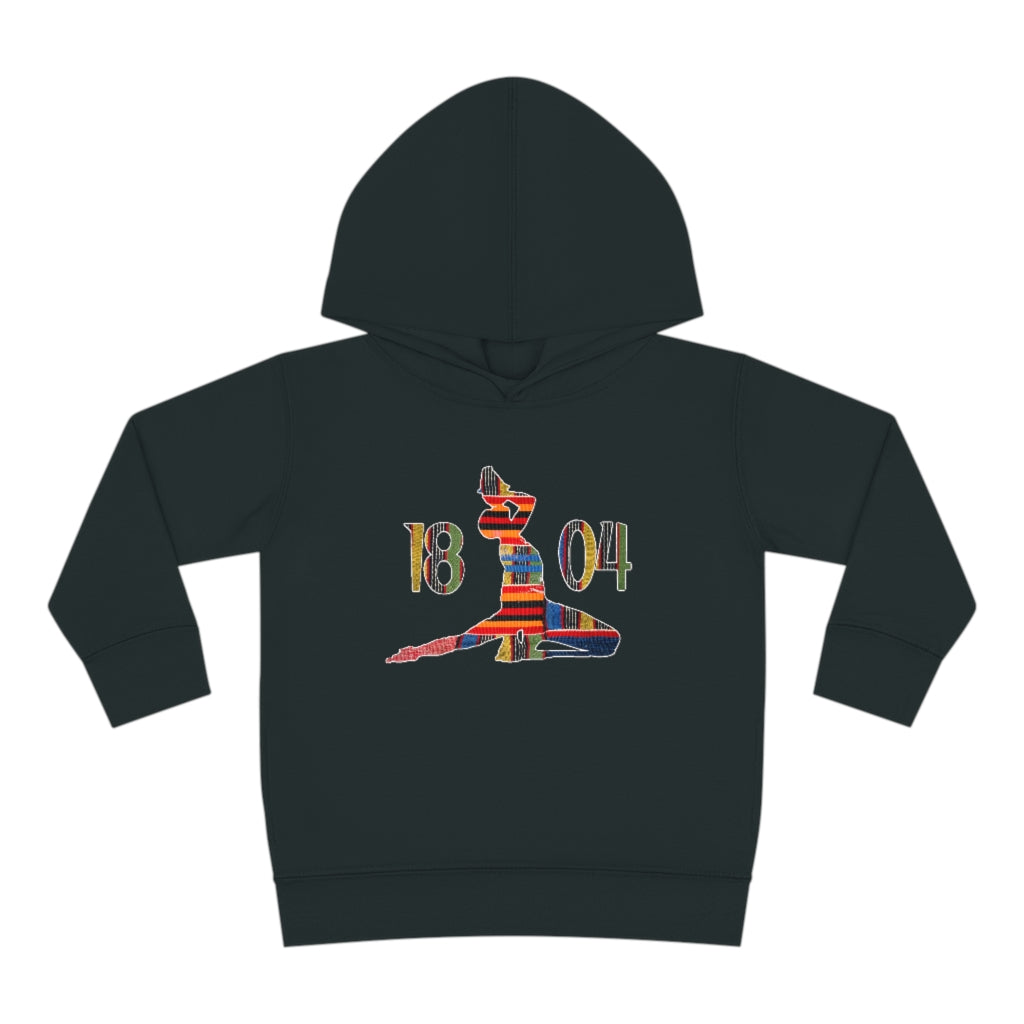 Toddler Kente Haiti Neg Marron 1804 Pullover Fleece Hoodie | Haitian Neg Mawon