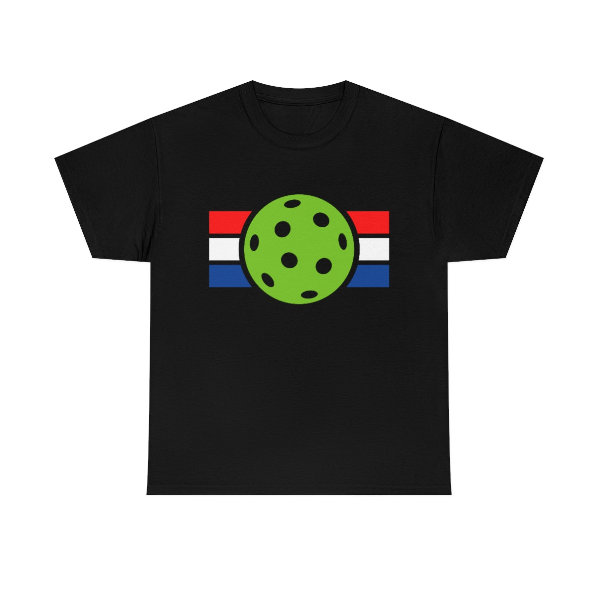 Pickleball Red White and Blue Tee Shirt | Unisex Pickle Ball T-Shirt