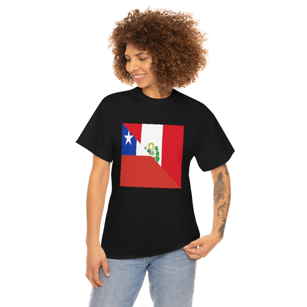 Peru Chile Flag Shirt | Peruvian Chilean Men Women TShirt