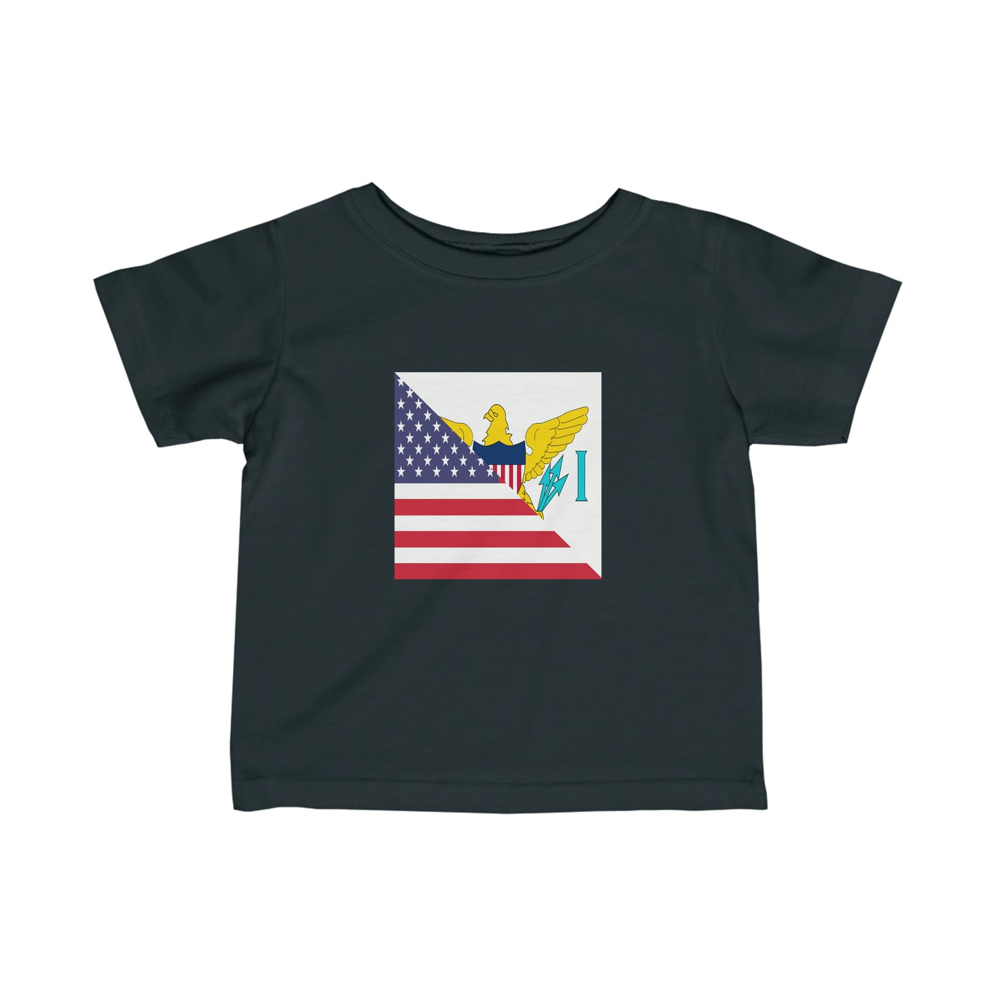 Infant Virgin Islands American Flag Virgin Islander Toddler Tee Shirt