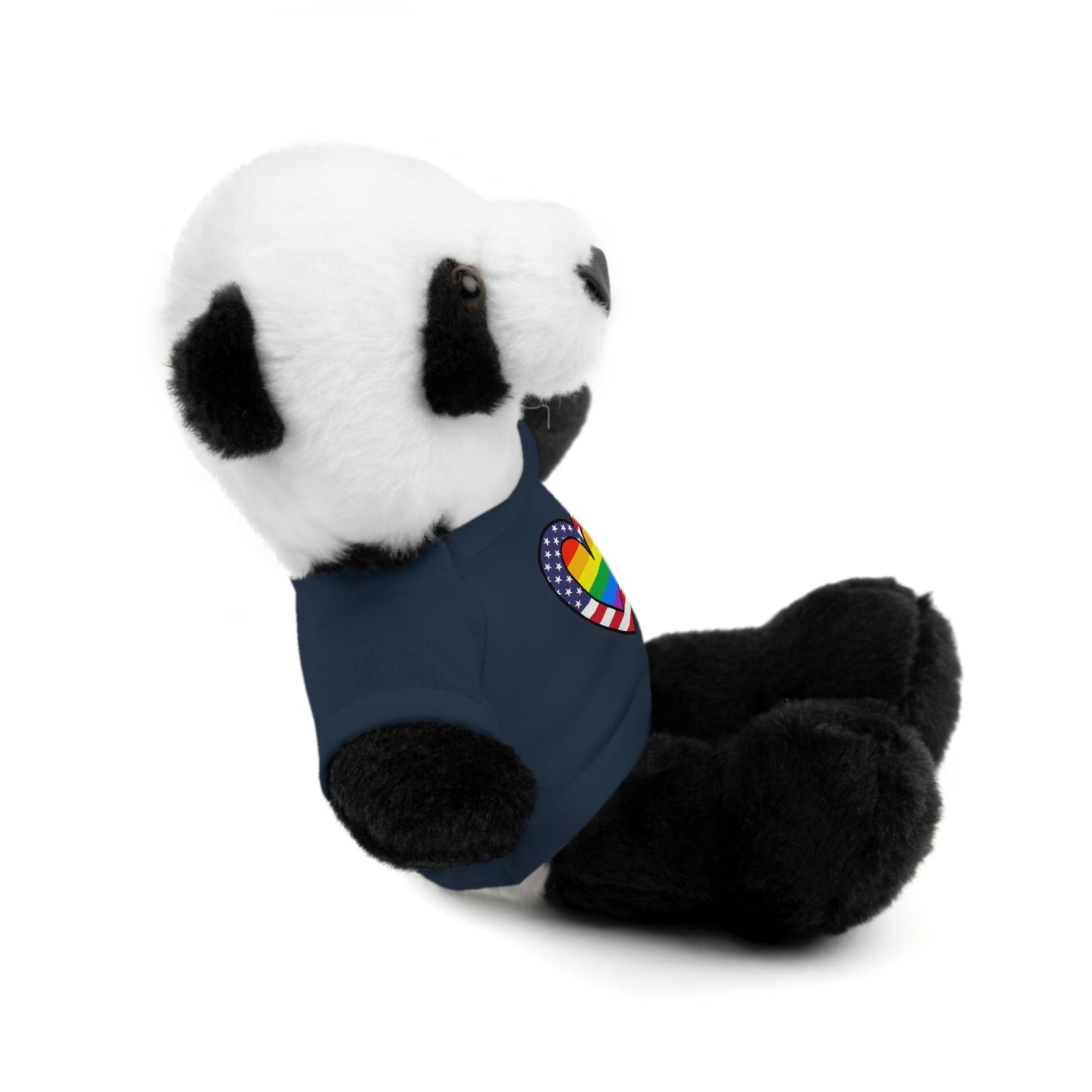 Rainbow Flag Stuffed Animals with Tee Shirt | LGBTQ Pride Valentines Day