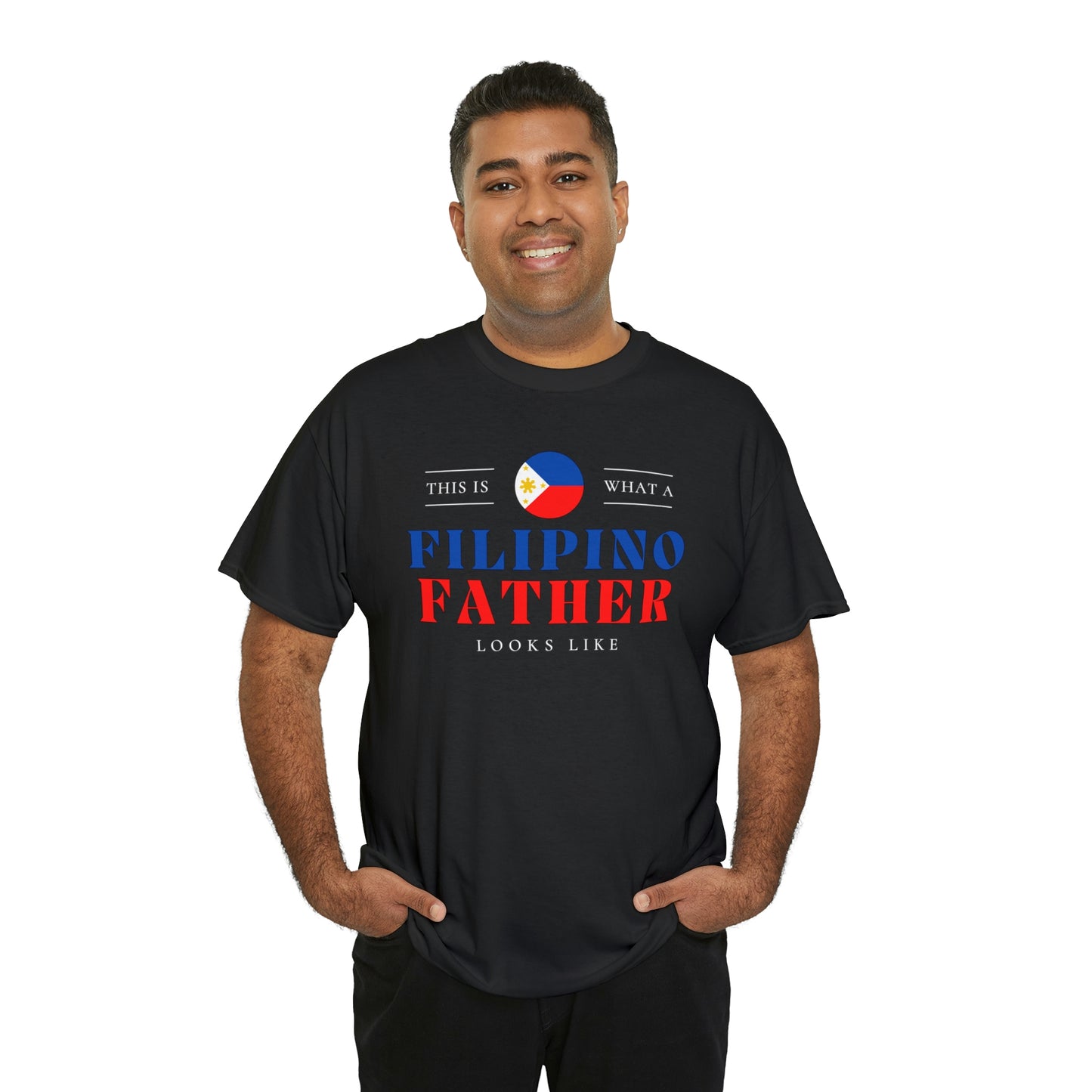 Filipino Father Looks Like Philippines Dad T-Shirt | Unisex Tee Shirt