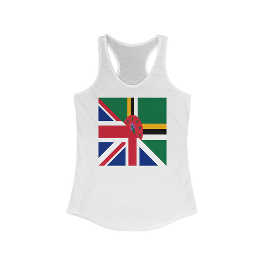 Women's Union Jack Dominica Tank Top l UK Dominican