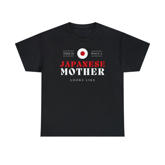 Japanese Mother Looks Like Japan Flag Mothers Day T-Shirt | Unisex Tee Shirt