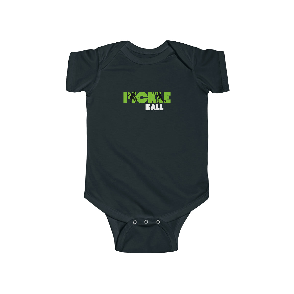 Pickleball Match Pickle Ballers Game Baby Bodysuit | Newborn Boy Girl