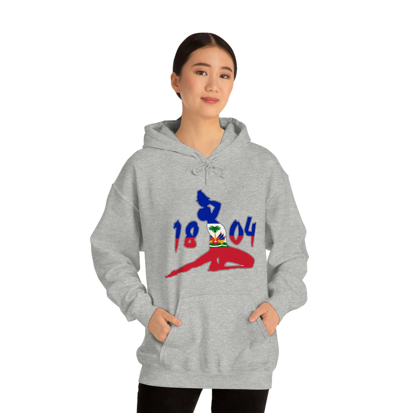 Neg Marron Haitian Flag Hoodie | 1804 Neg Mawon Haiti 2