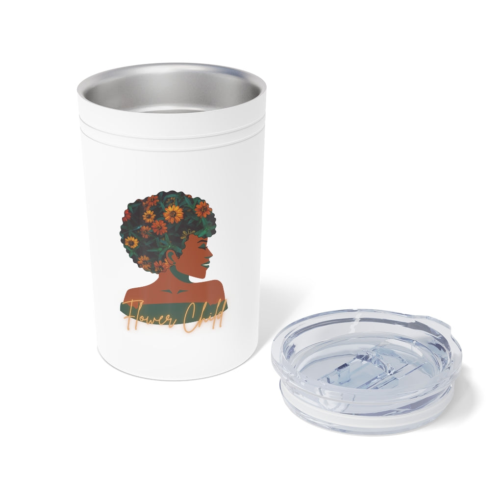 Flower Child Container | Earth Lady Vacuum Tumbler & Insulator, 11oz.