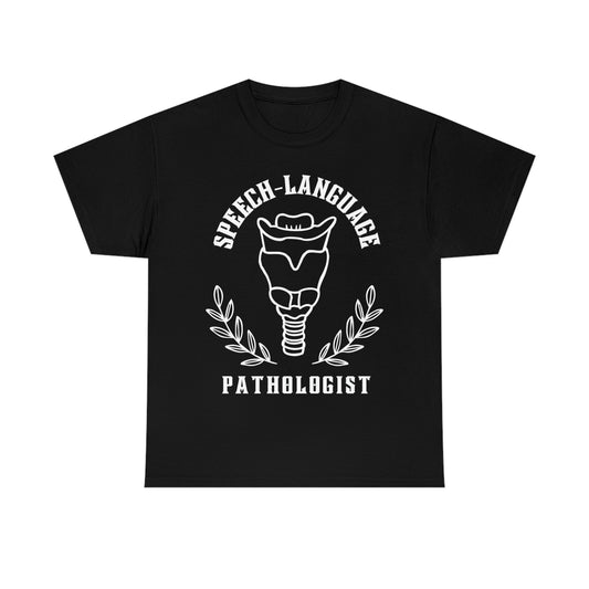 SLP Speech Language Pathologist Larynx Tee Shirt | Unisex T-Shirt