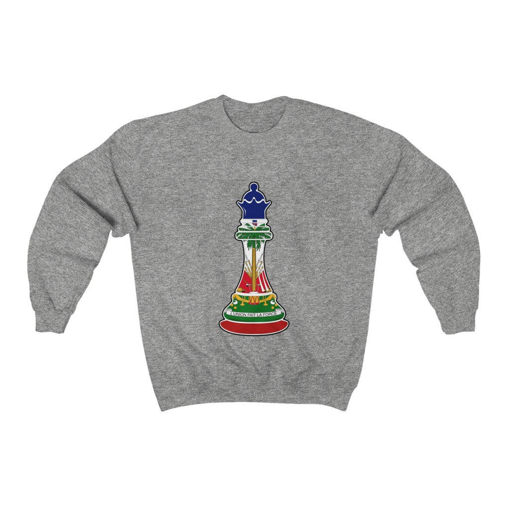 Haitian Queen Flag Crewneck Sweatshirt | Haiti