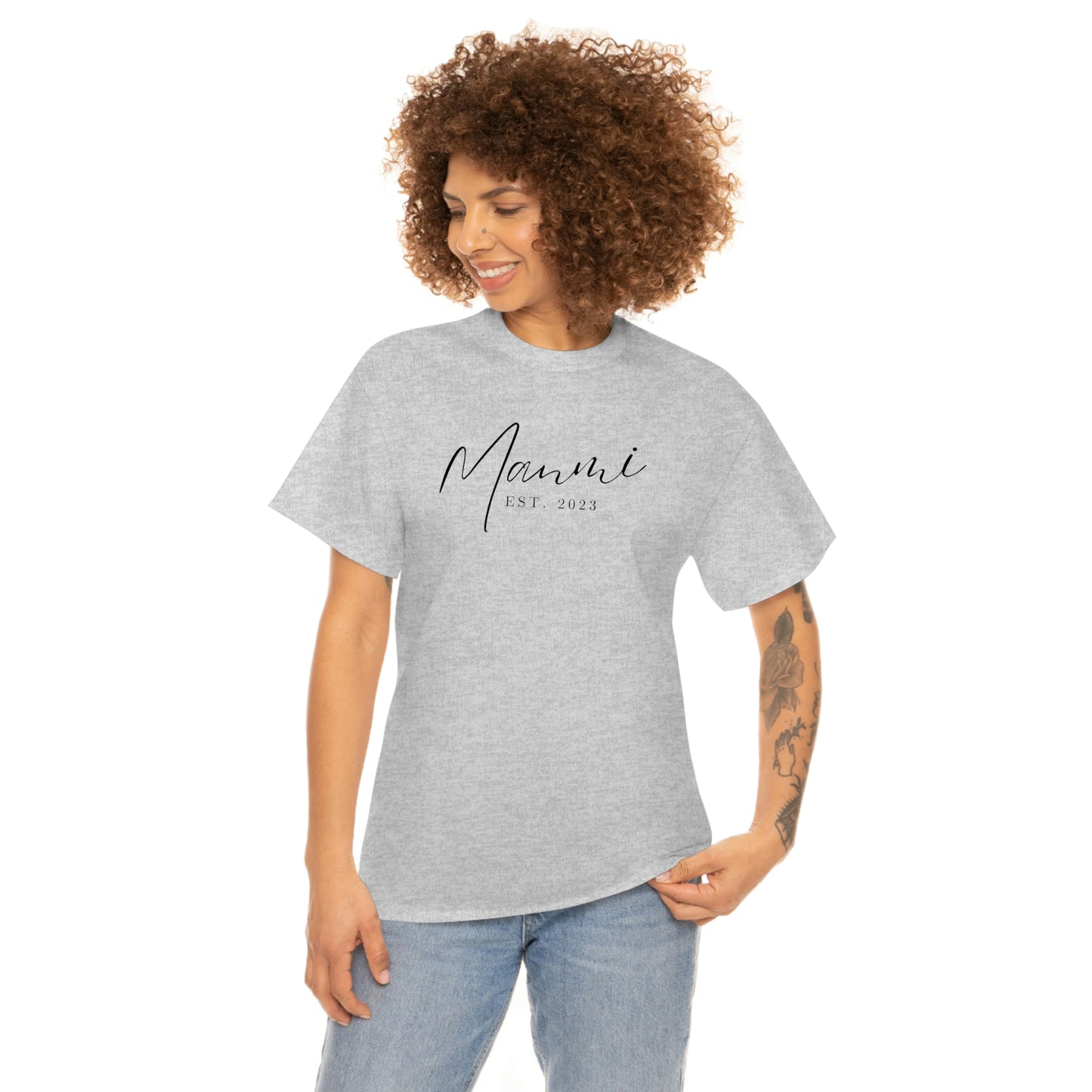 Manmi Est 2023 Mothers Day Gift for Haitian MOM T-Shirt | Unisex Tee Shirt