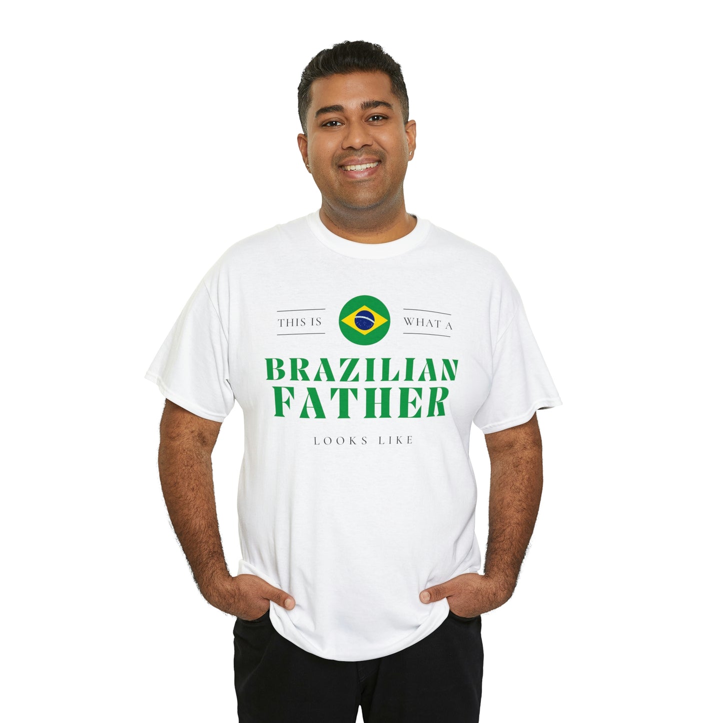 Brazilian Dad Looks Like Brazil Father T-Shirt | Unisex Tee Shirt