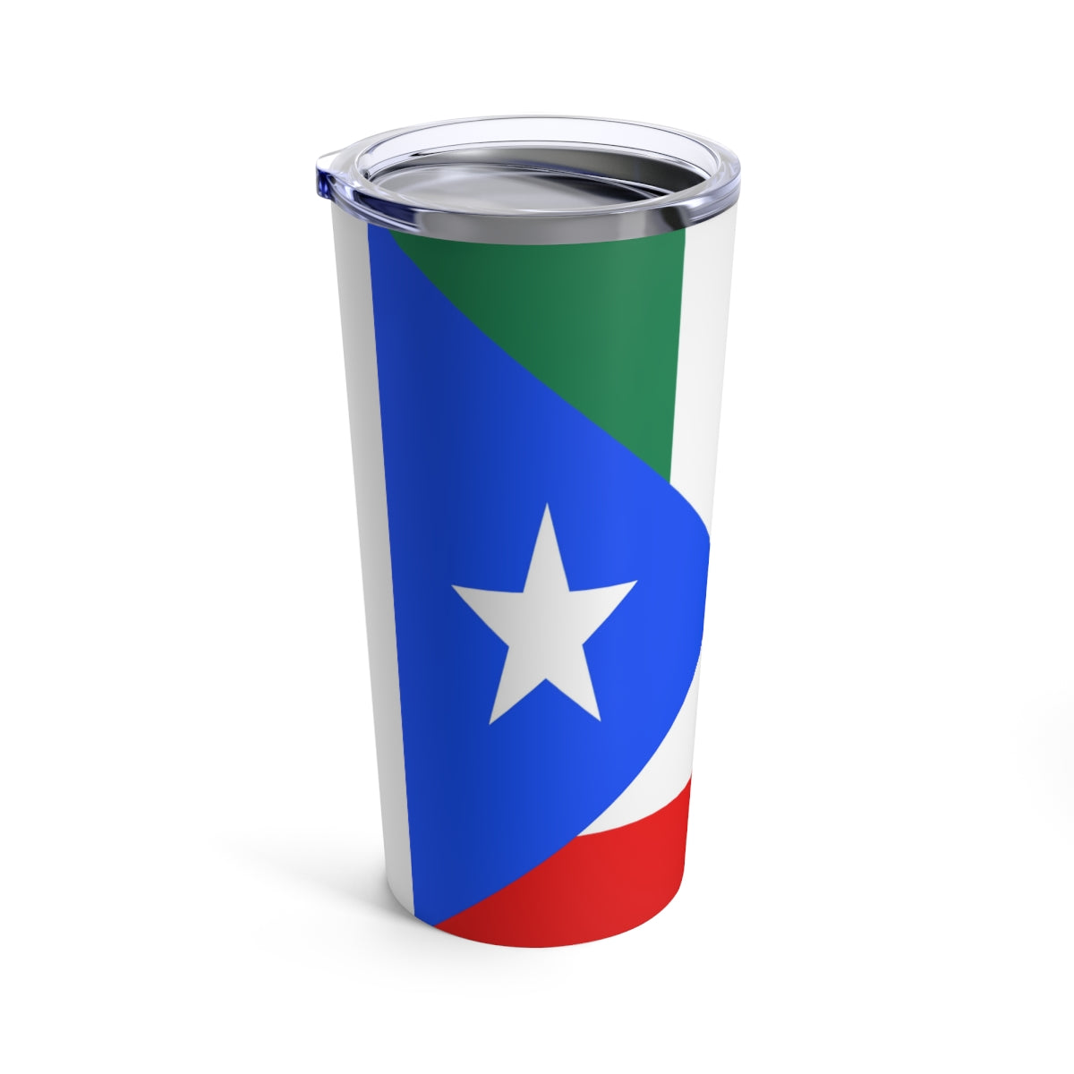 Nigerian Puerto Rican Flag Nigeria PR Tumbler 20oz