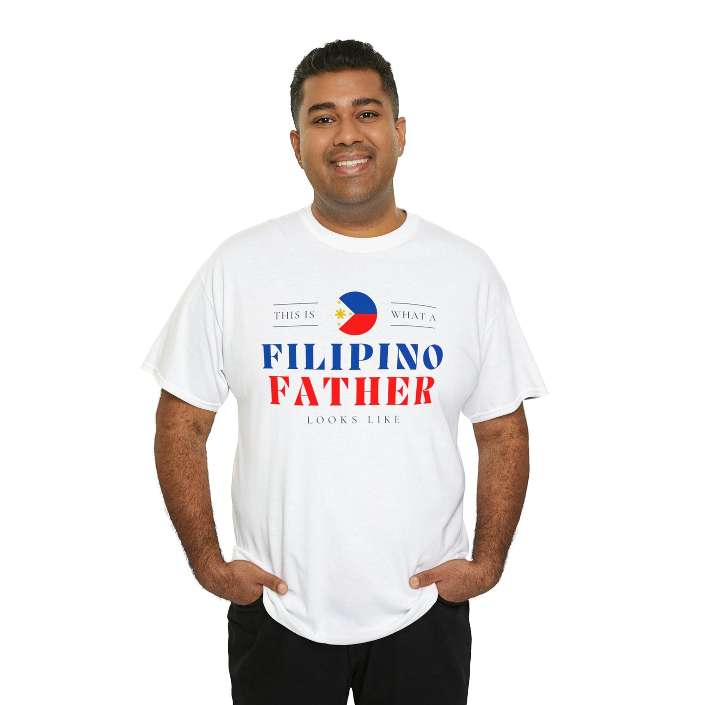 Filipino Father Looks Like Philippines Dad T-Shirt | Unisex Tee Shirt