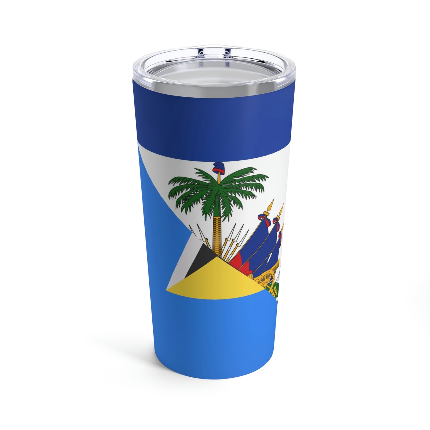 Haiti St Lucia Flag Haitian Tumbler 20oz