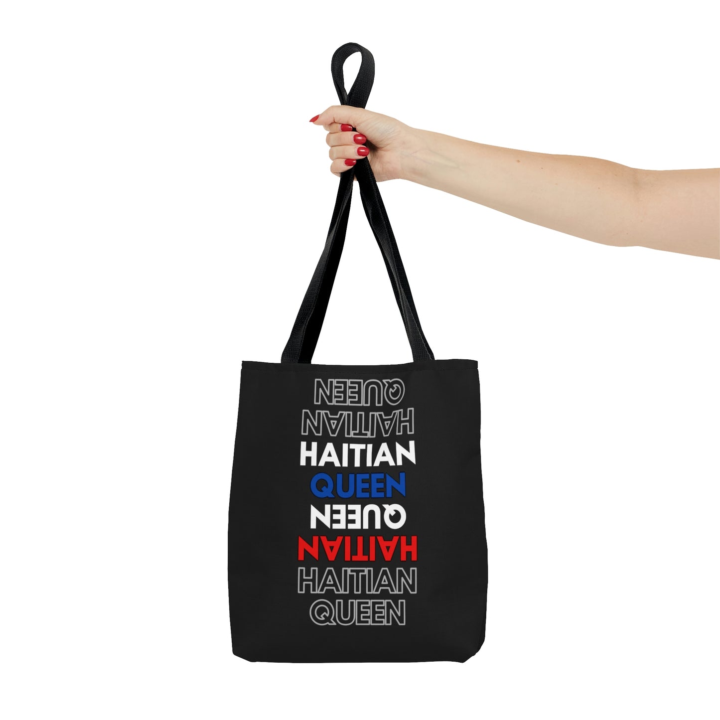 Haitian Queen Text | Haiti Tote Bag | Shoulder Bag