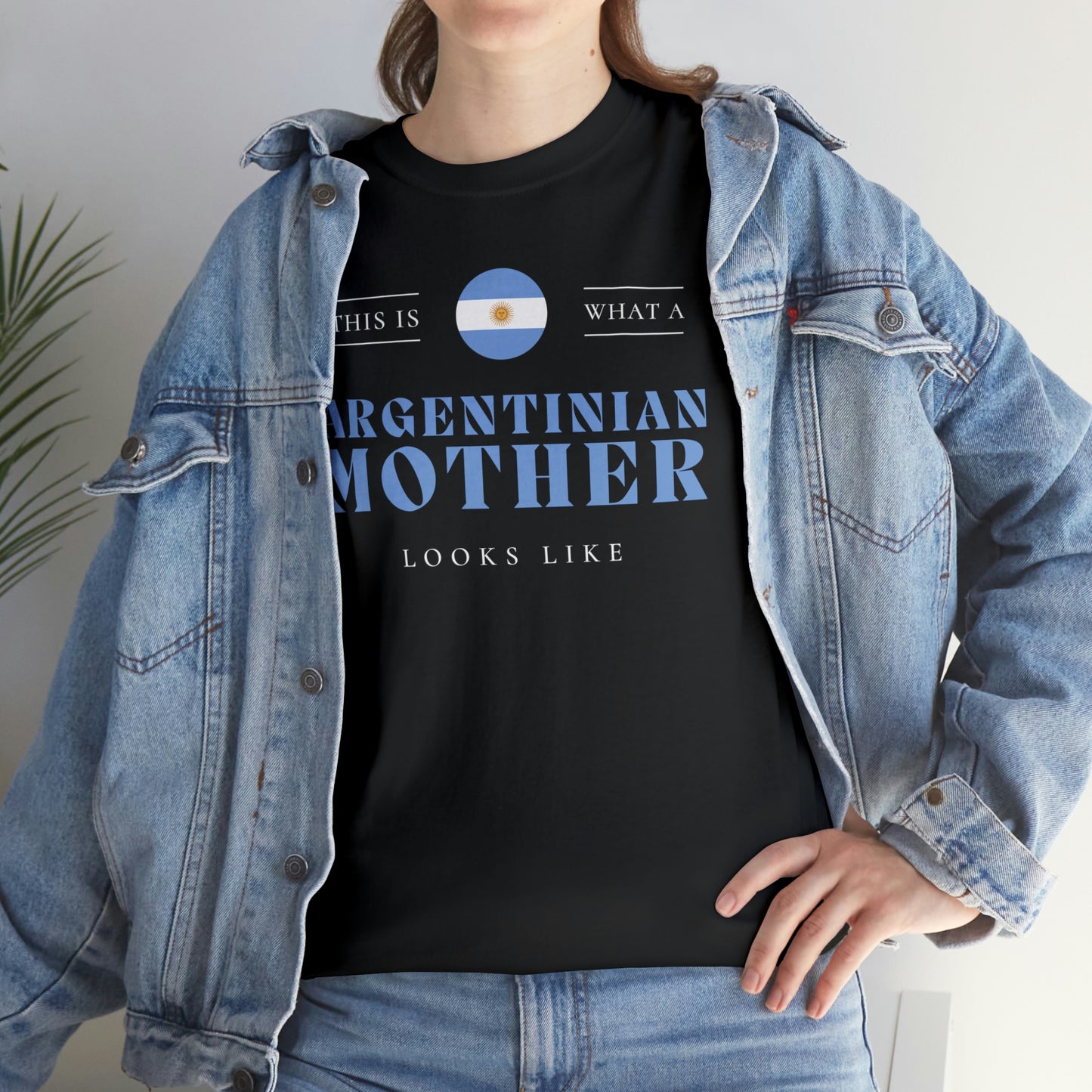 Argentinian Mom Looks Like Argentina Mother T-Shirt | Unisex Tee Shirt