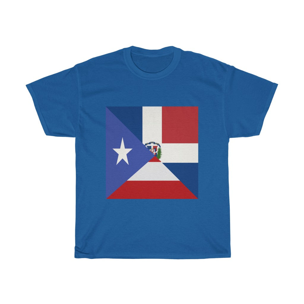 Puerto Rico Dominican Republic DR Flag Shirt | PR Tee