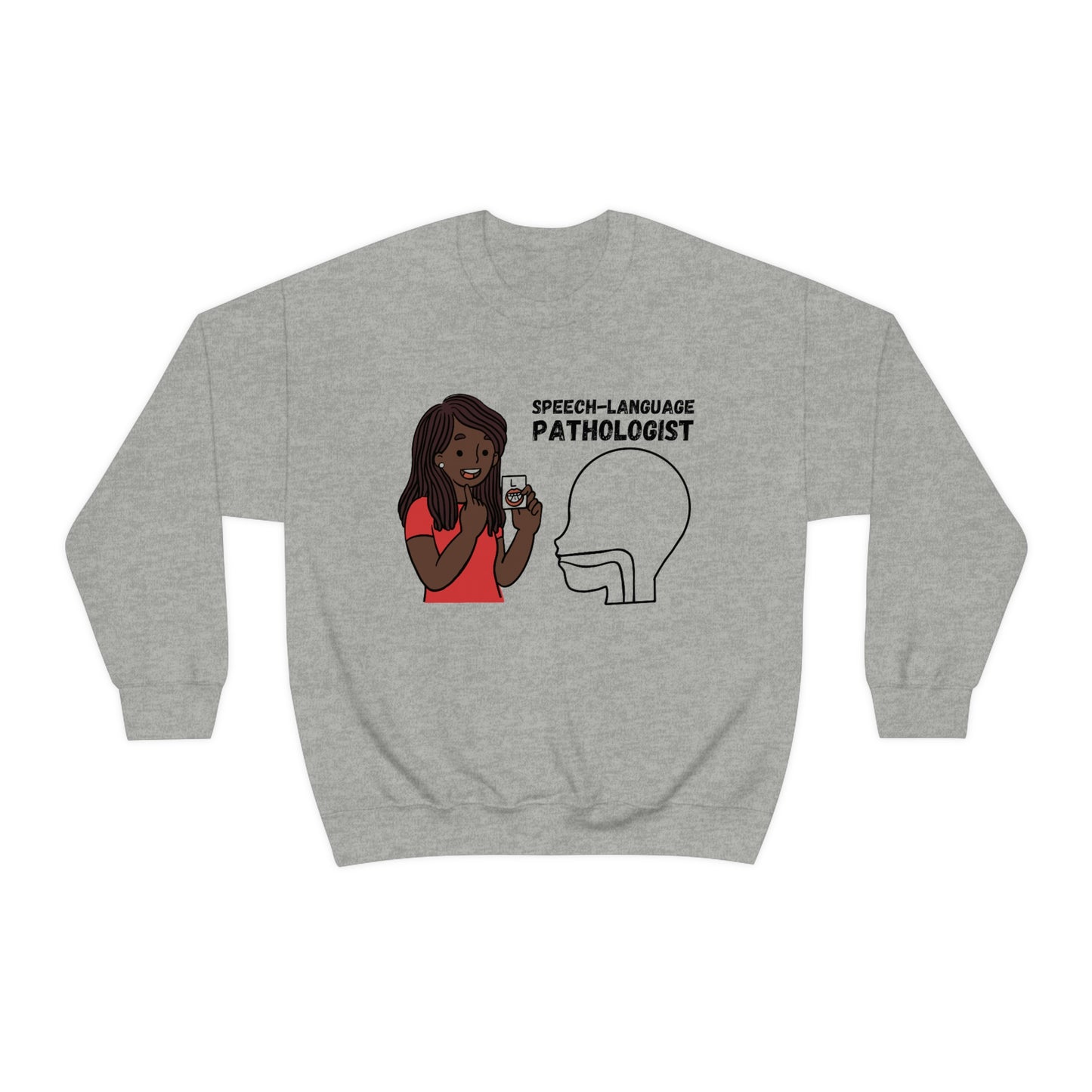 SLP Speech-Language Pathologist Image Sweatshirt | Unisex Pullover