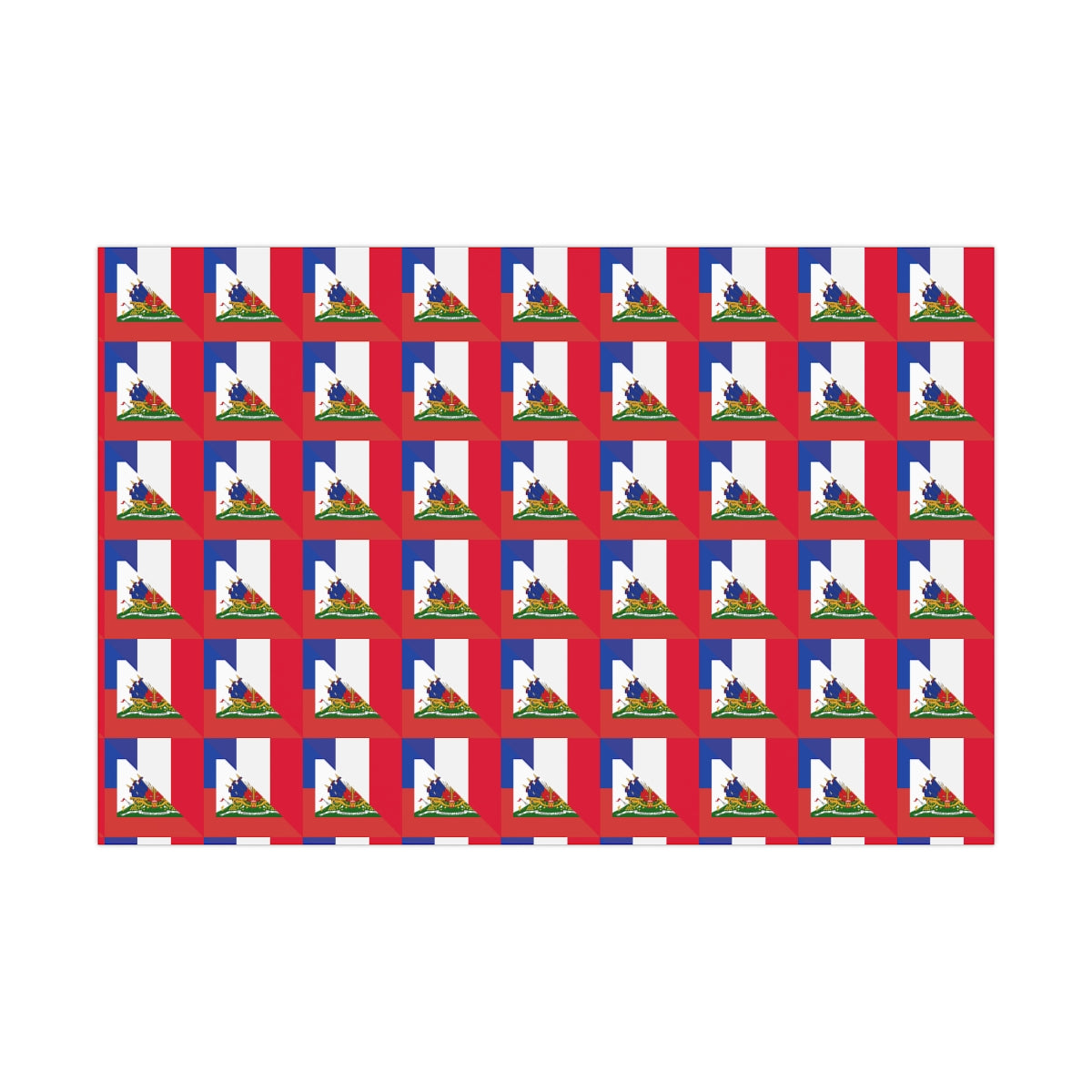 Haitian French flag Gift Wrap Papers | Haiti France Christmas Present Wrapping Paper