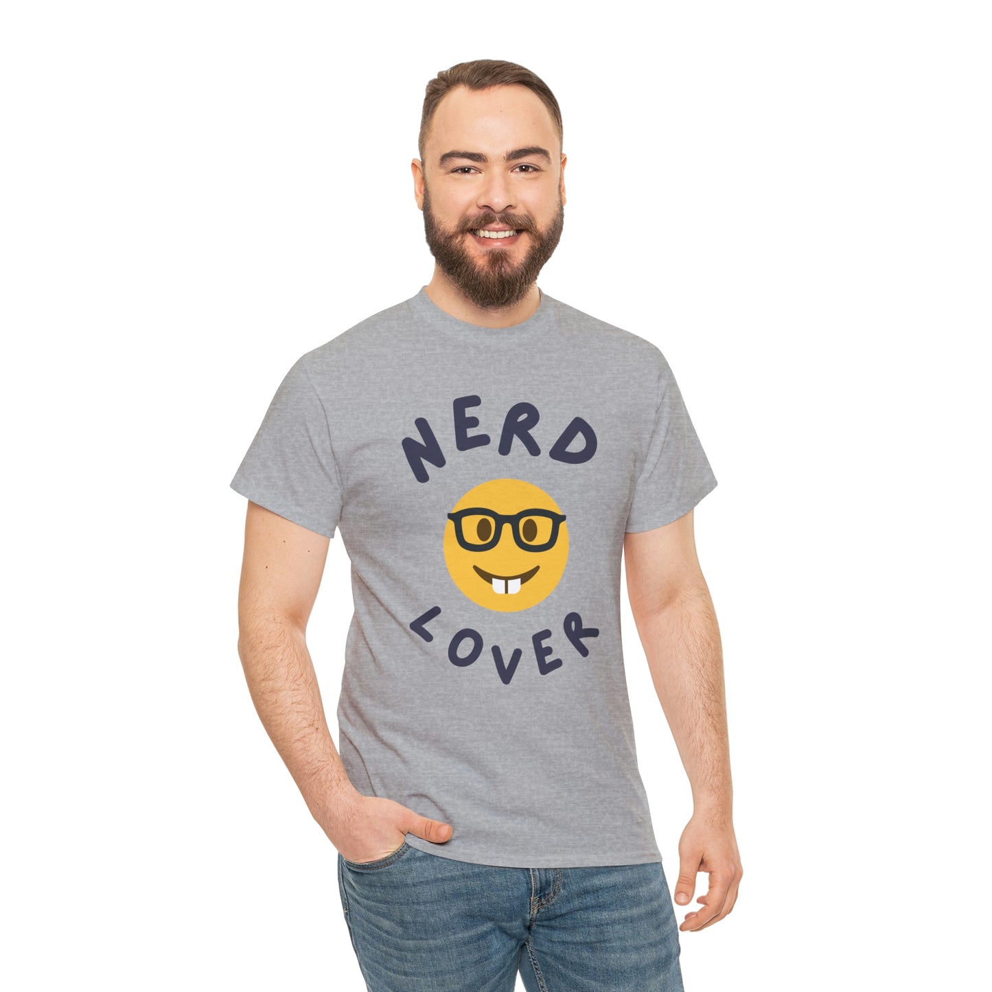 Nerd Lover Geek Love Book Worm T-Shirt | Unisex Tee Shirt