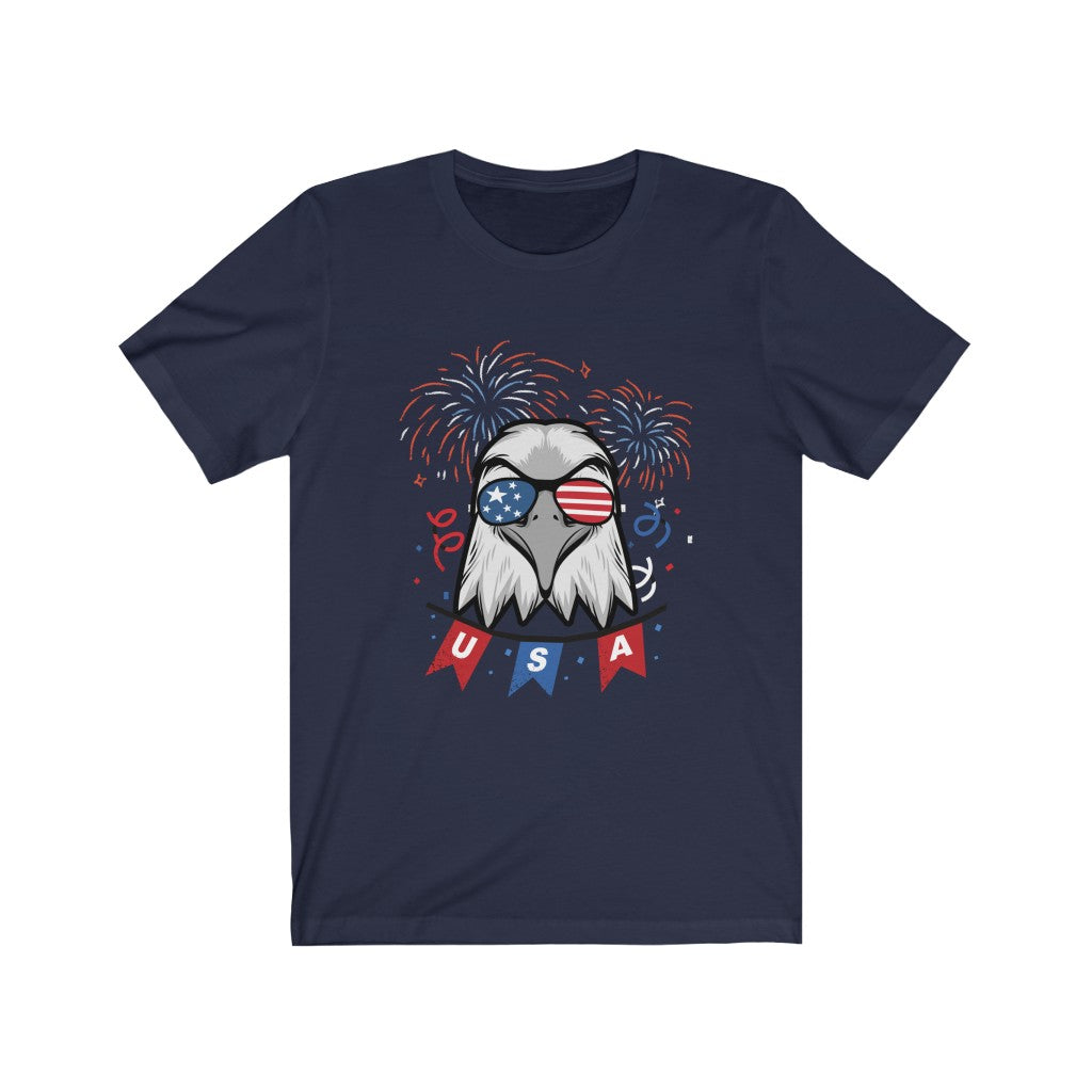 American Bald Eagle USA Flag T-Shirt
