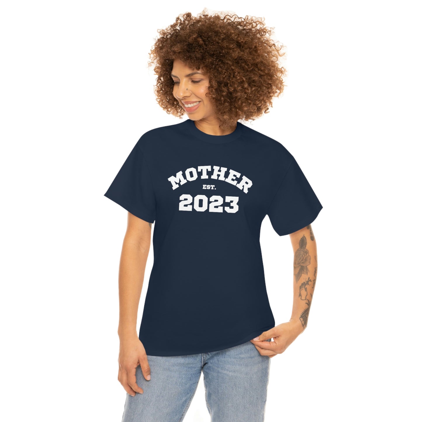 Mother Est 2023 Mothers Day Gift for MOM 4 T-Shirt | Unisex Tee Shirt