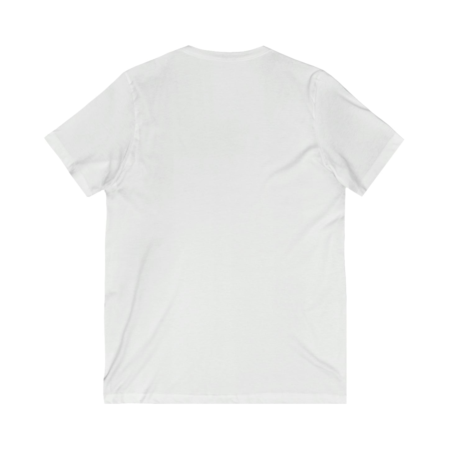 Neg Mawon Haitian Shapecloud White | Neg Marron Haiti V-Neck T-Shirt | Unisex Vee Shirt