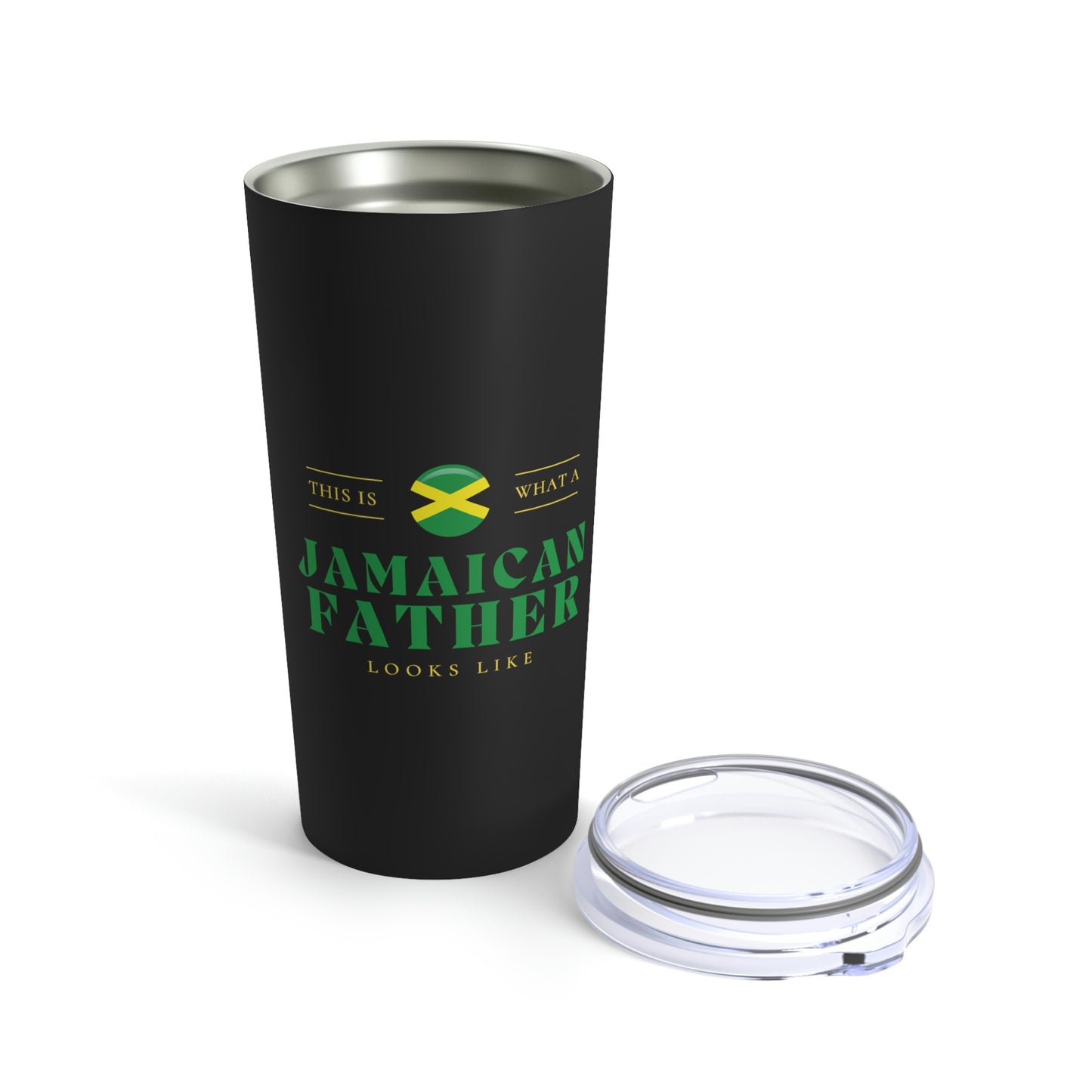 Jamaican Dad Looks Like Jamaica Father Tumbler 20oz Beverage Container