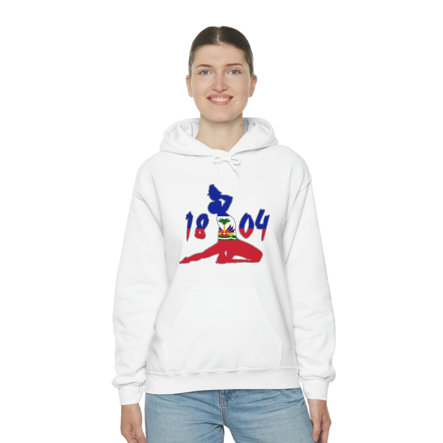 Neg Marron Haitian Flag Hoodie | 1804 Neg Mawon Haiti 2