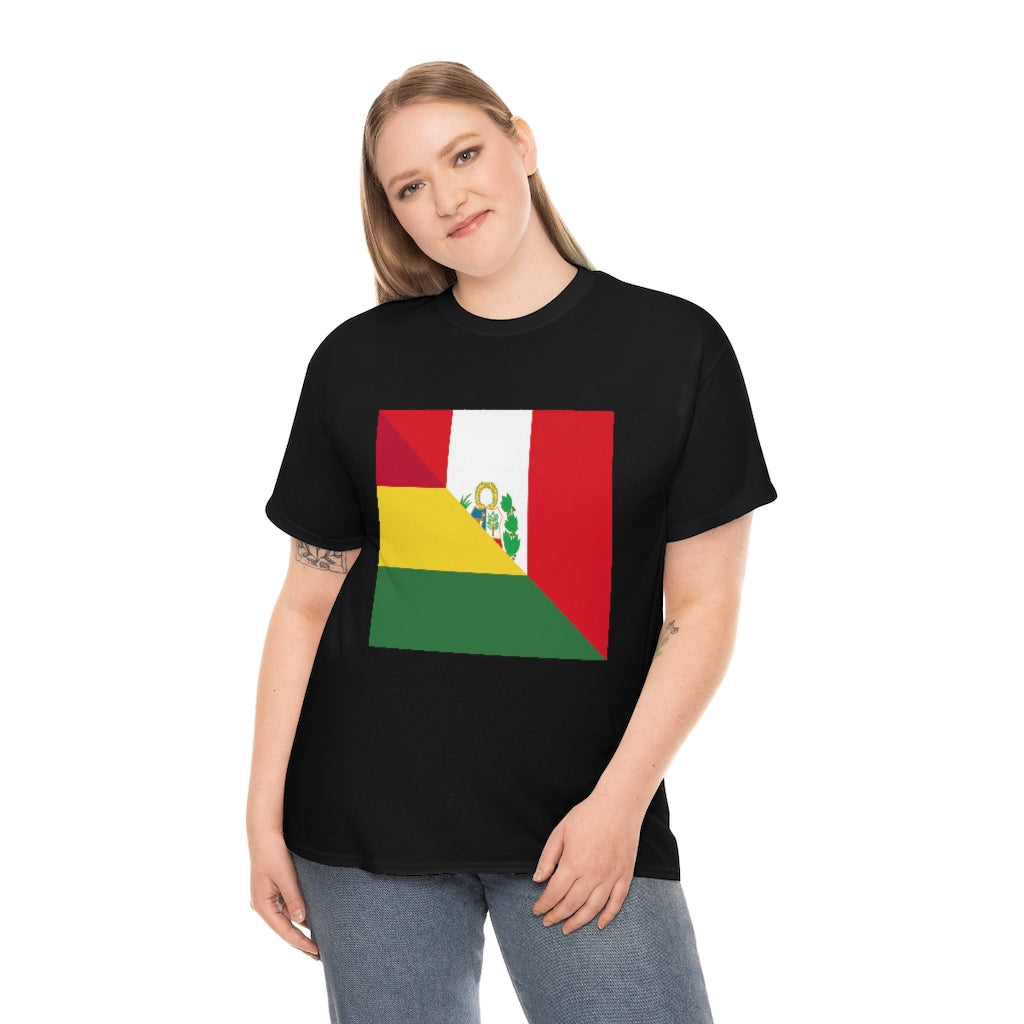 Peru Bolivia Flag Shirt | Peruvian Bolivian Men Women TShirt