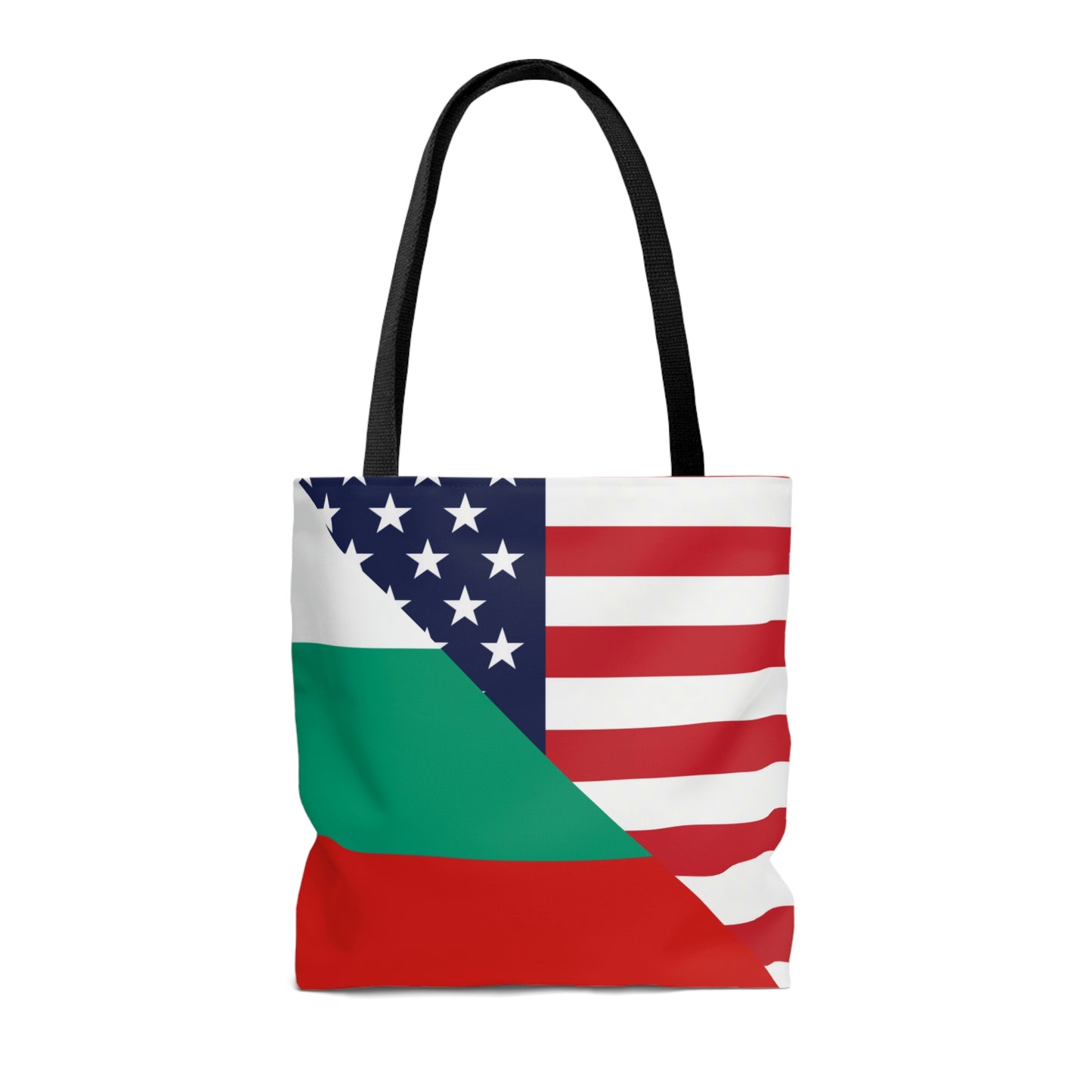 Bulgarian American Flag Bulgaria USA Tote Bag | Shoulder Bag