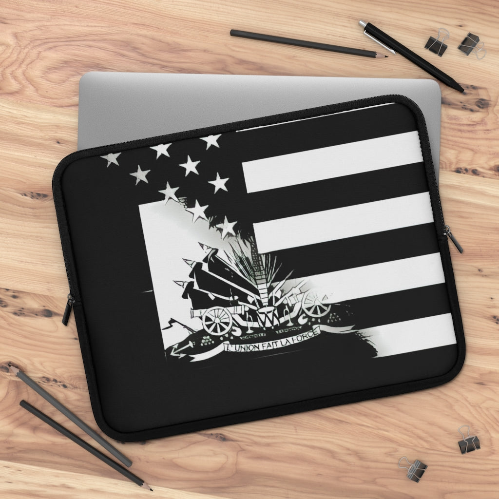 B&W Haitian-American Laptop Sleeve