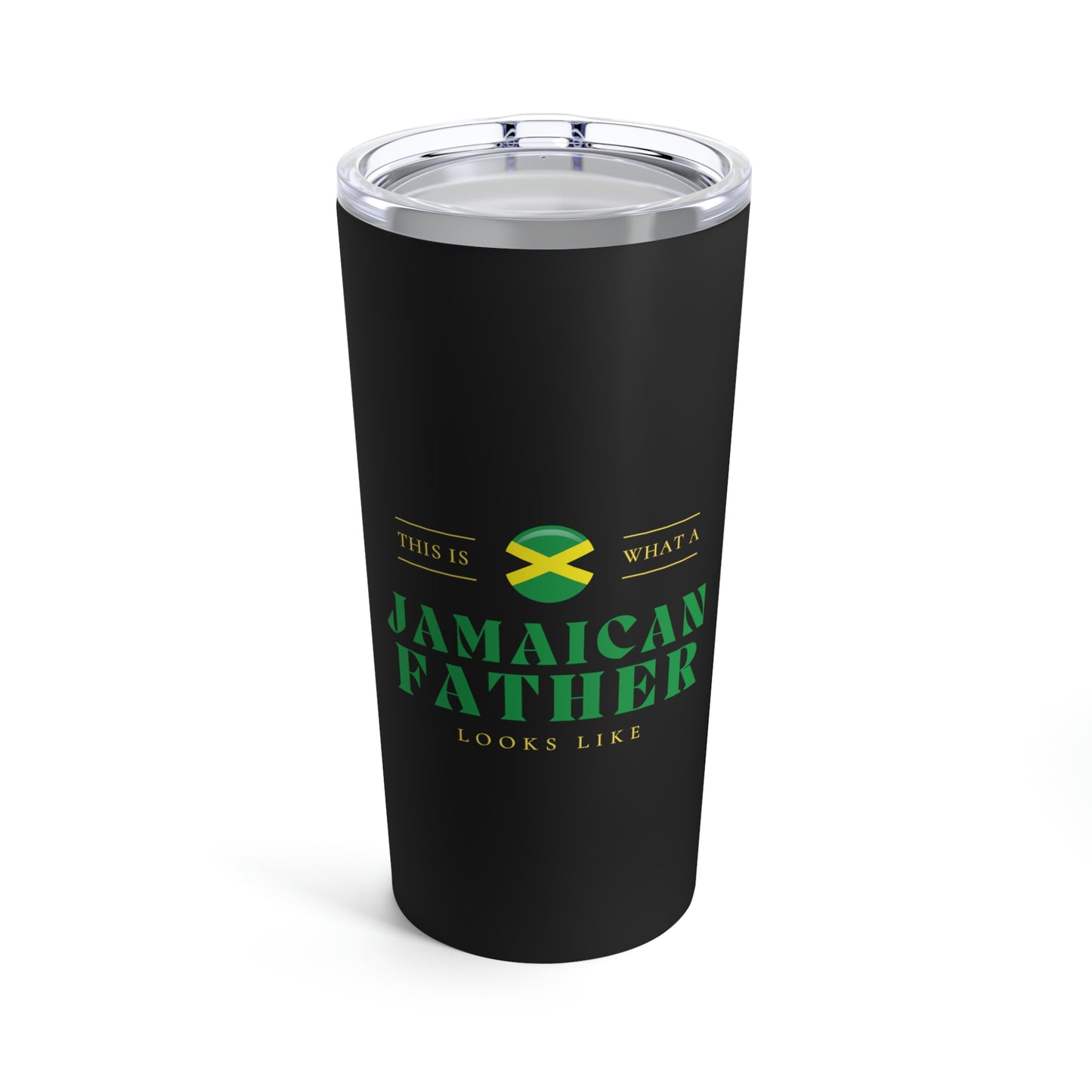 Jamaican Dad Looks Like Jamaica Father Tumbler 20oz Beverage Container