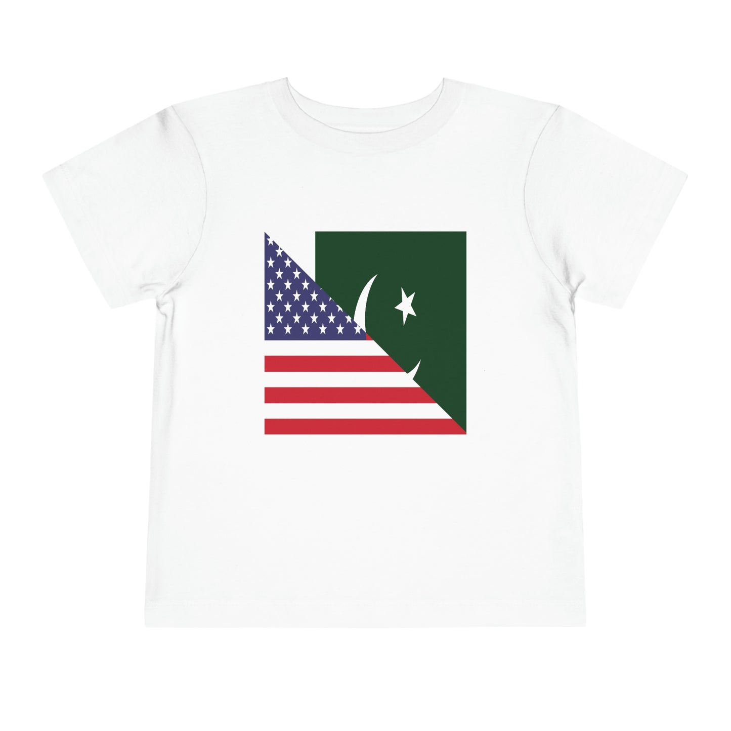 Pakistani American Toddler Short Sleeve Tee | Pakistan USA