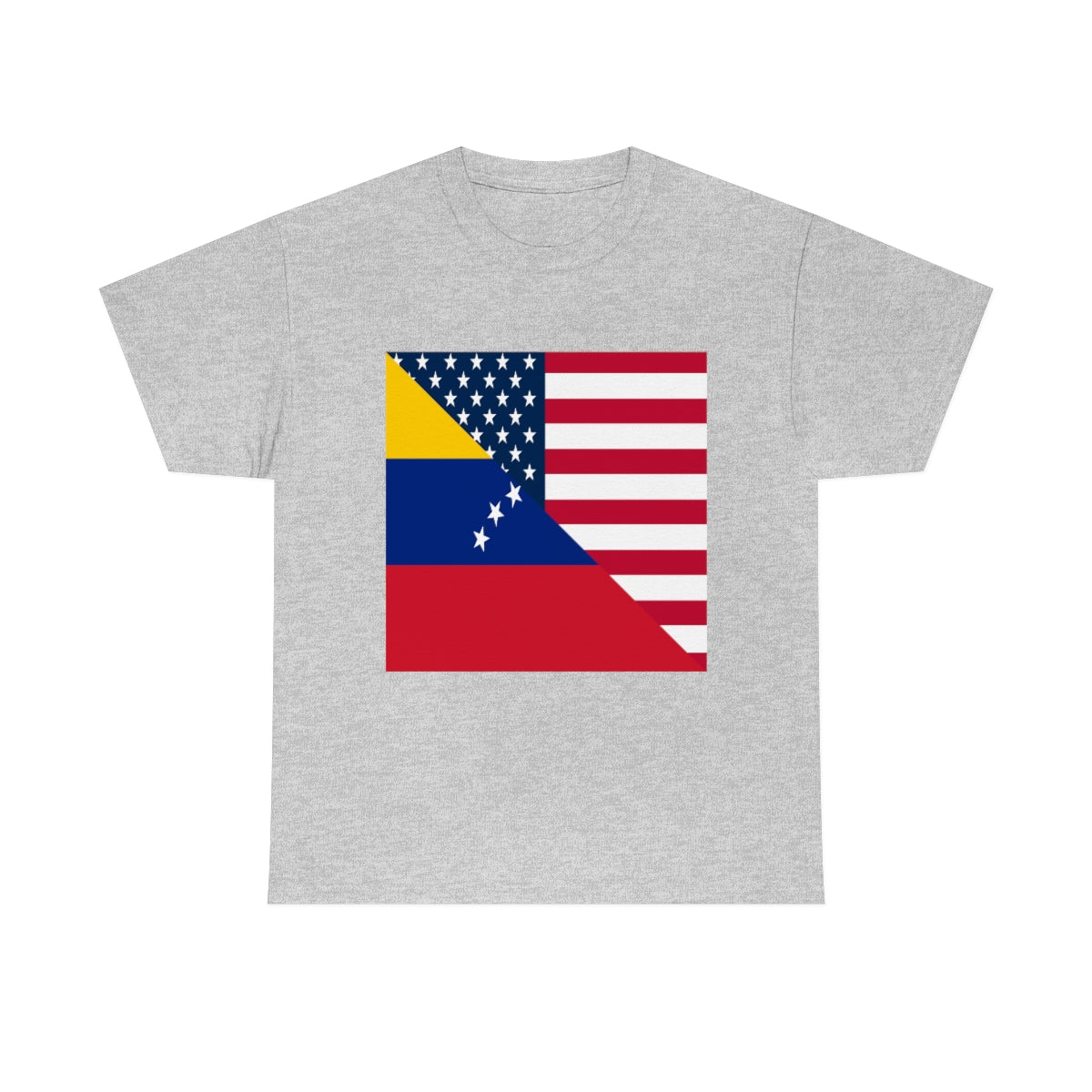 Venezuela American Flag Half Venezuelan USA T-Shirt | Unisex Tee Shirt