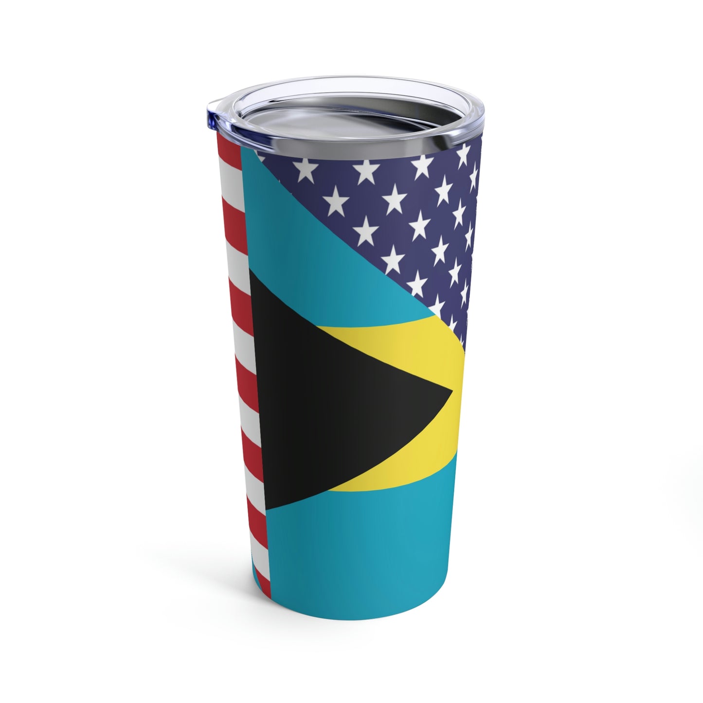 Bahamas American Flag Bahamian USA Tumbler 20oz