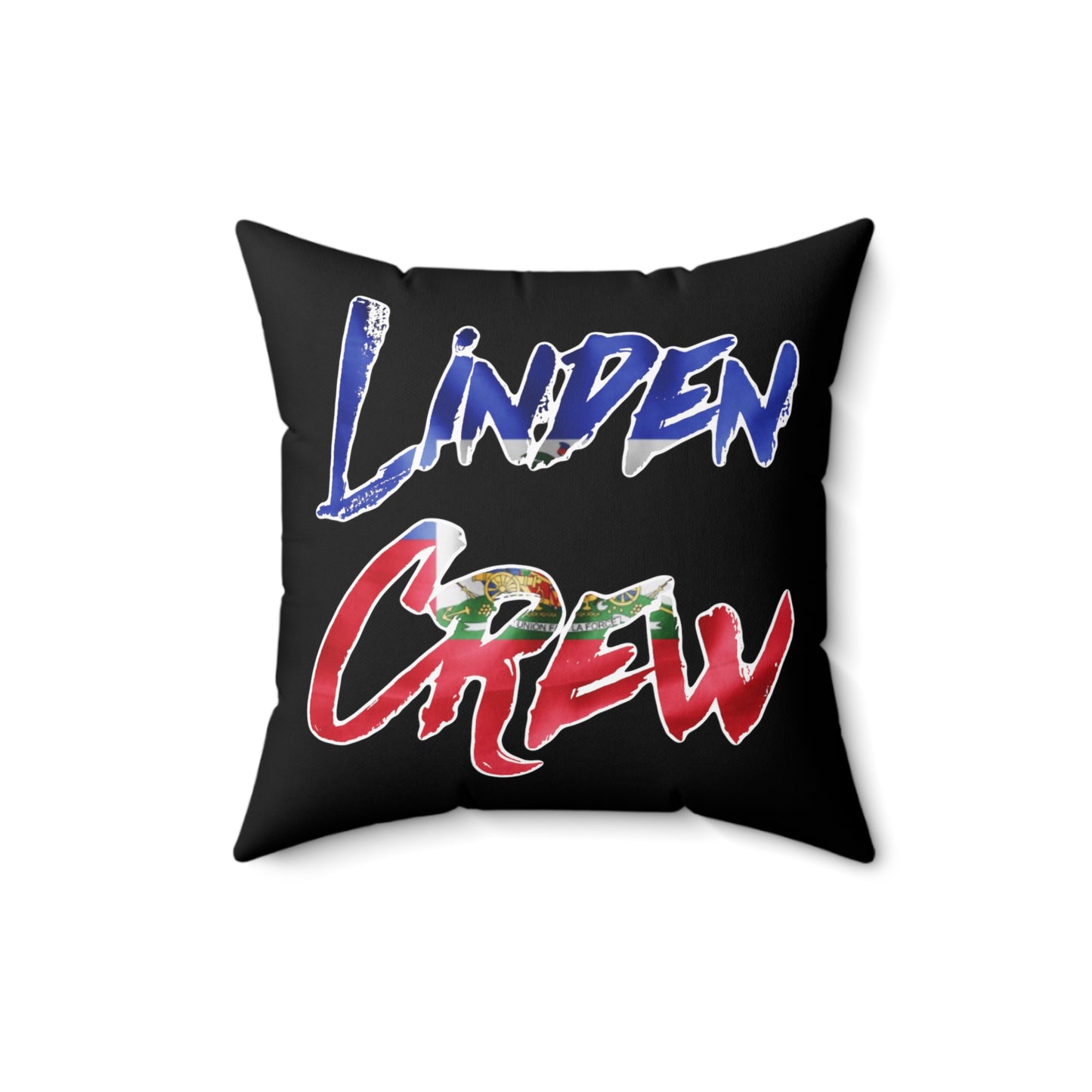 Linden Crew Spun Polyester Square Pillow