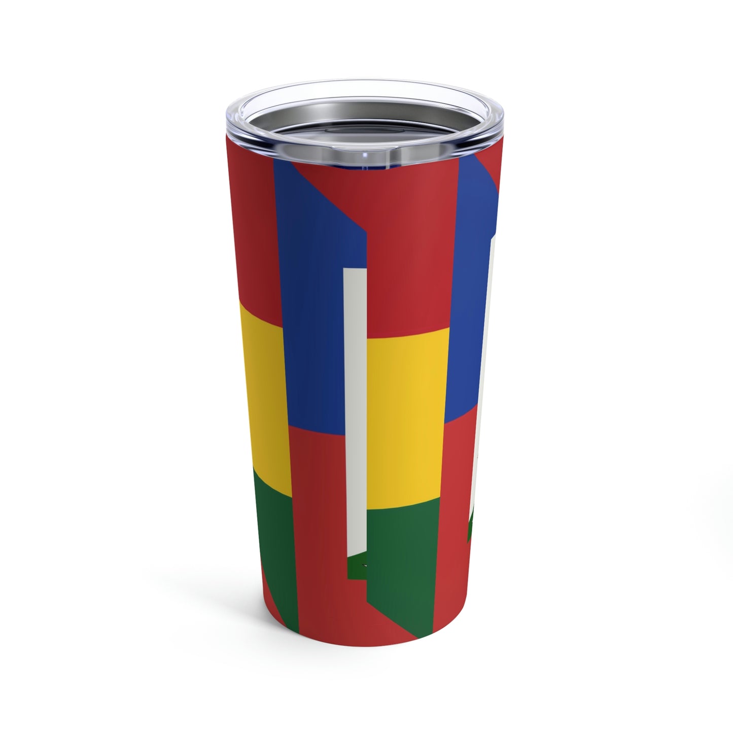 Haitian Ghanaian Flag | Half Haiti Ghana Tumbler 20oz