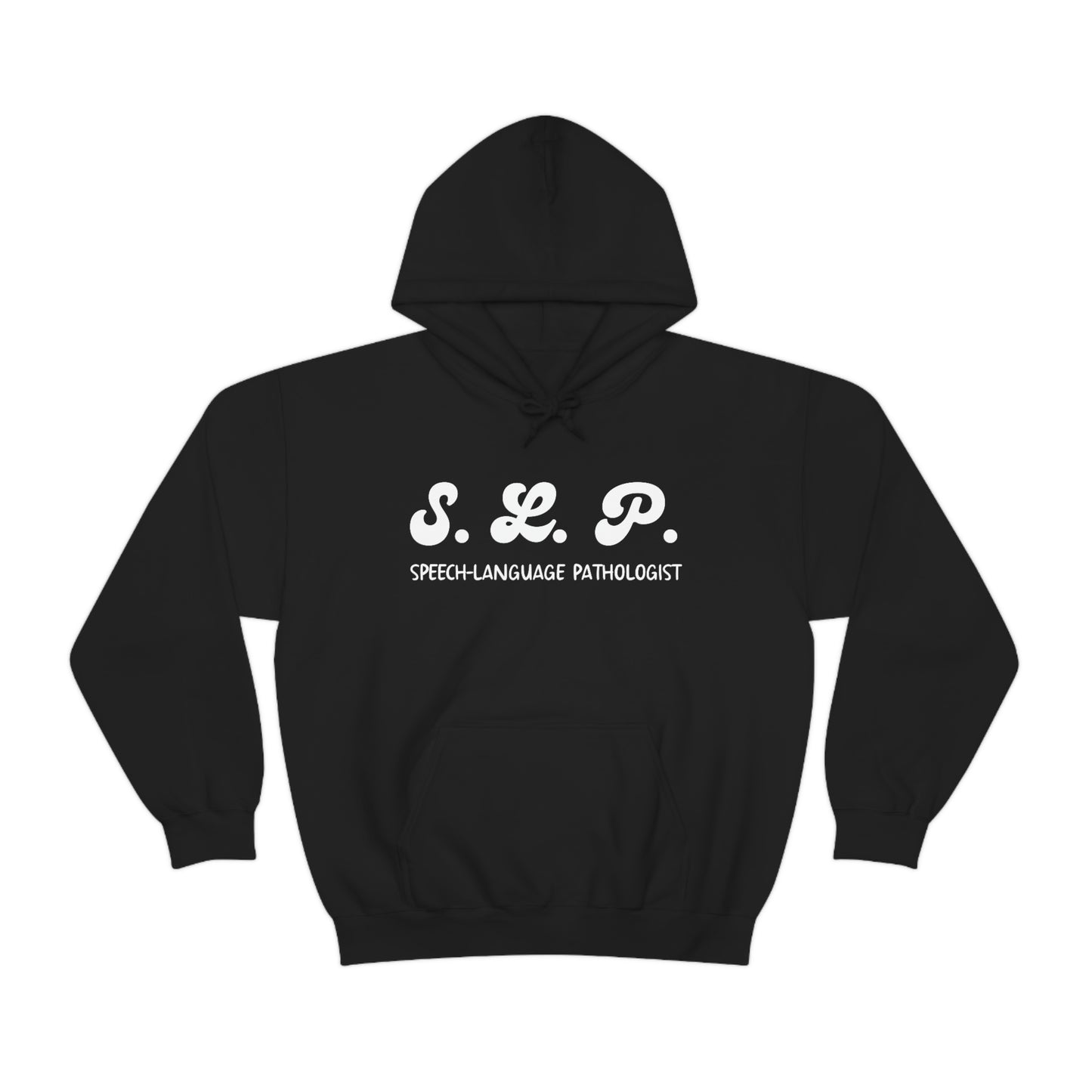 SLP Hoodie | Unisex SLP Speech Language Pathologist Hooded Sweatshirt