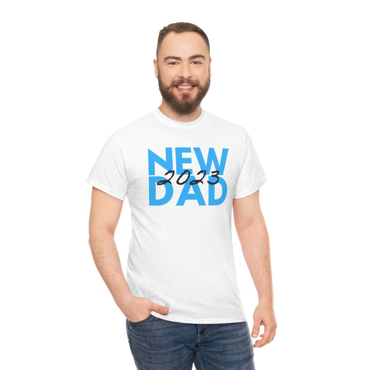 New Dad 2023 First Time Father T-Shirt | Unisex Tee Shirt