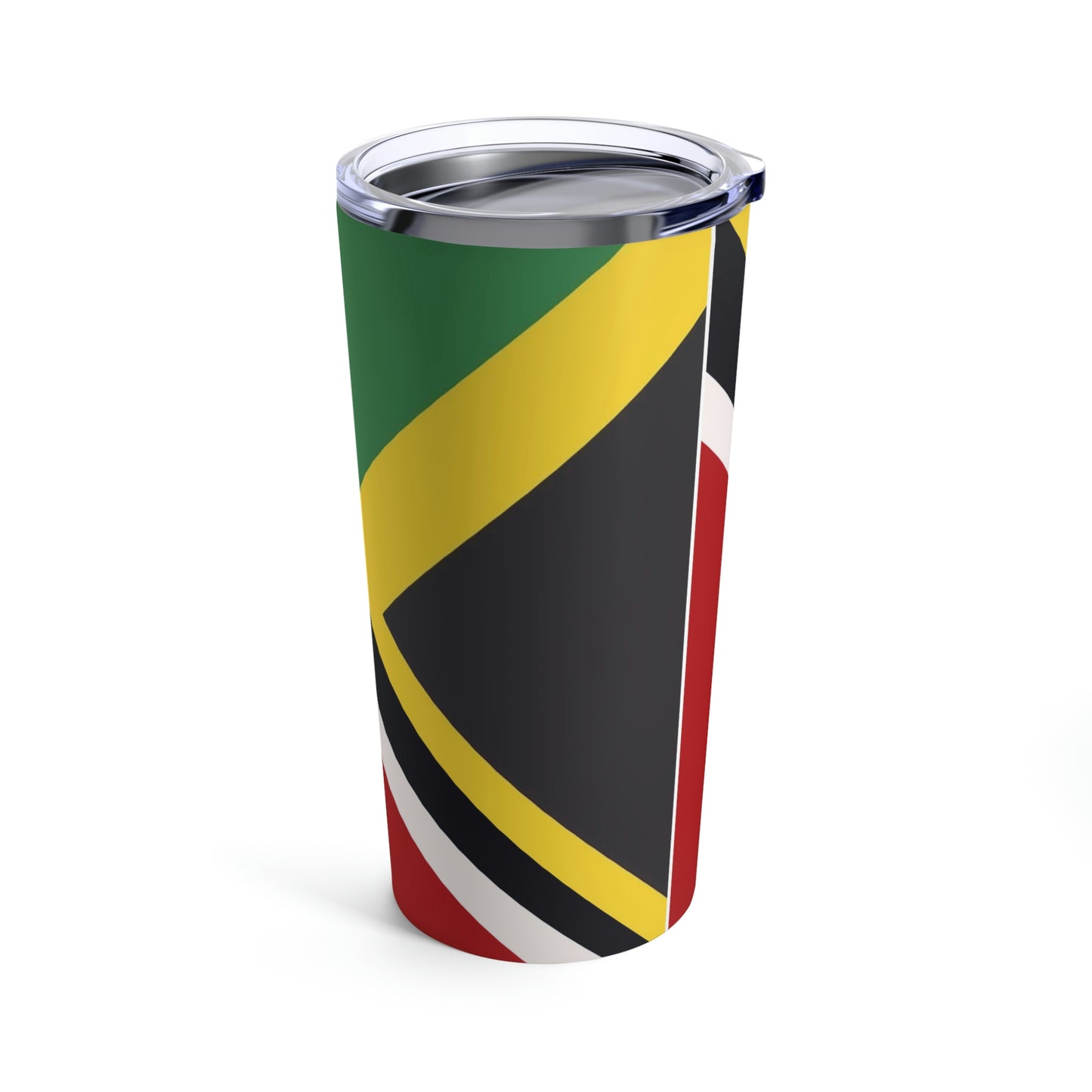 Trini Jamaican Flag | Trinidad Jamaica Flag Tumbler 20oz