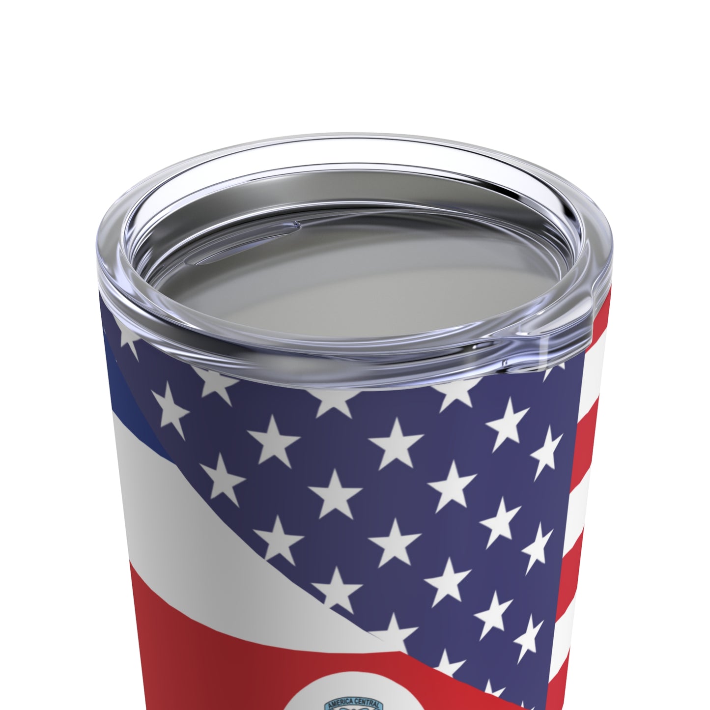 Costa Rican American Flag USA Tumbler 20oz