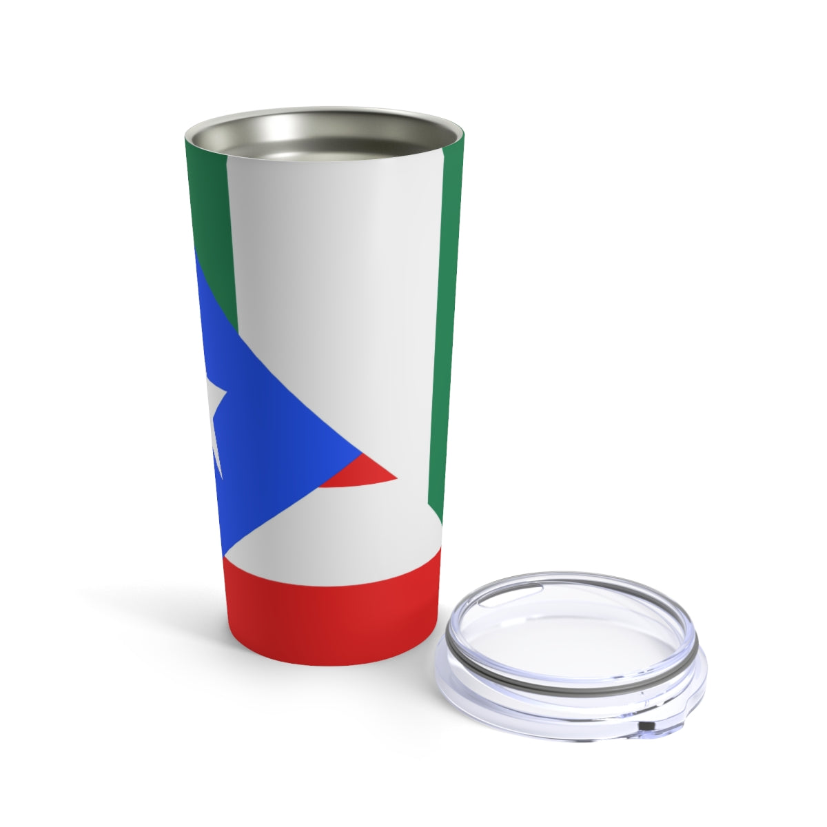 Nigerian Puerto Rican Flag Nigeria PR Tumbler 20oz