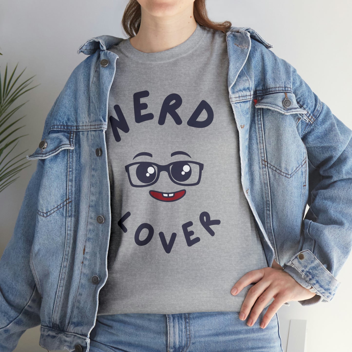 Nerd Lover Geek Love Book Worm T-Shirt | Unisex Tee Shirt