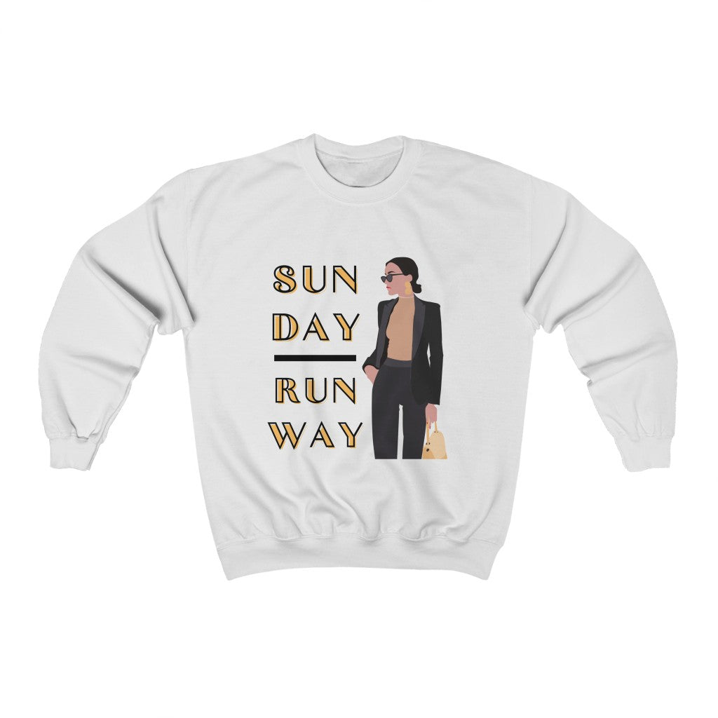 Sunday Runway Sweatshirt | Brunch Fashion Men Women Pullover