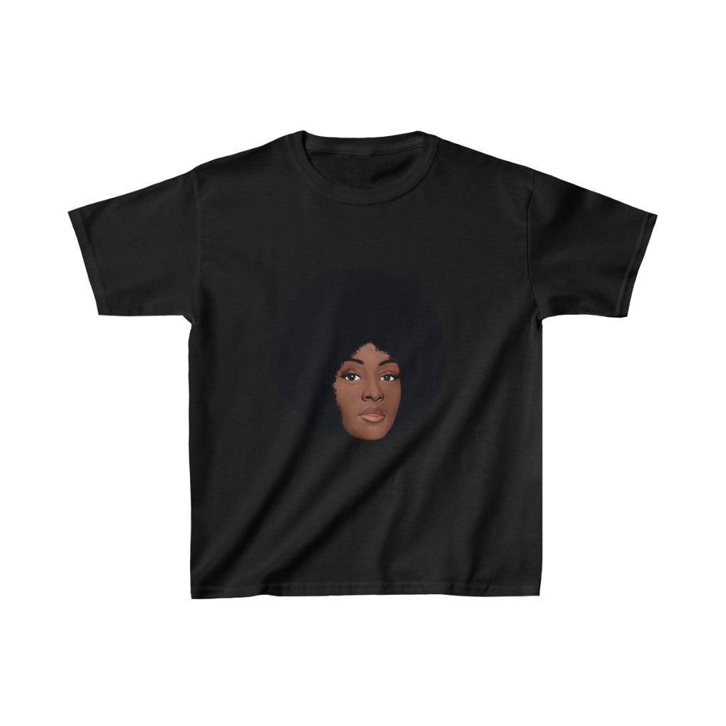 Kids The Face Tee | Black Woman T-Shirt | Unisex Tee Shirt