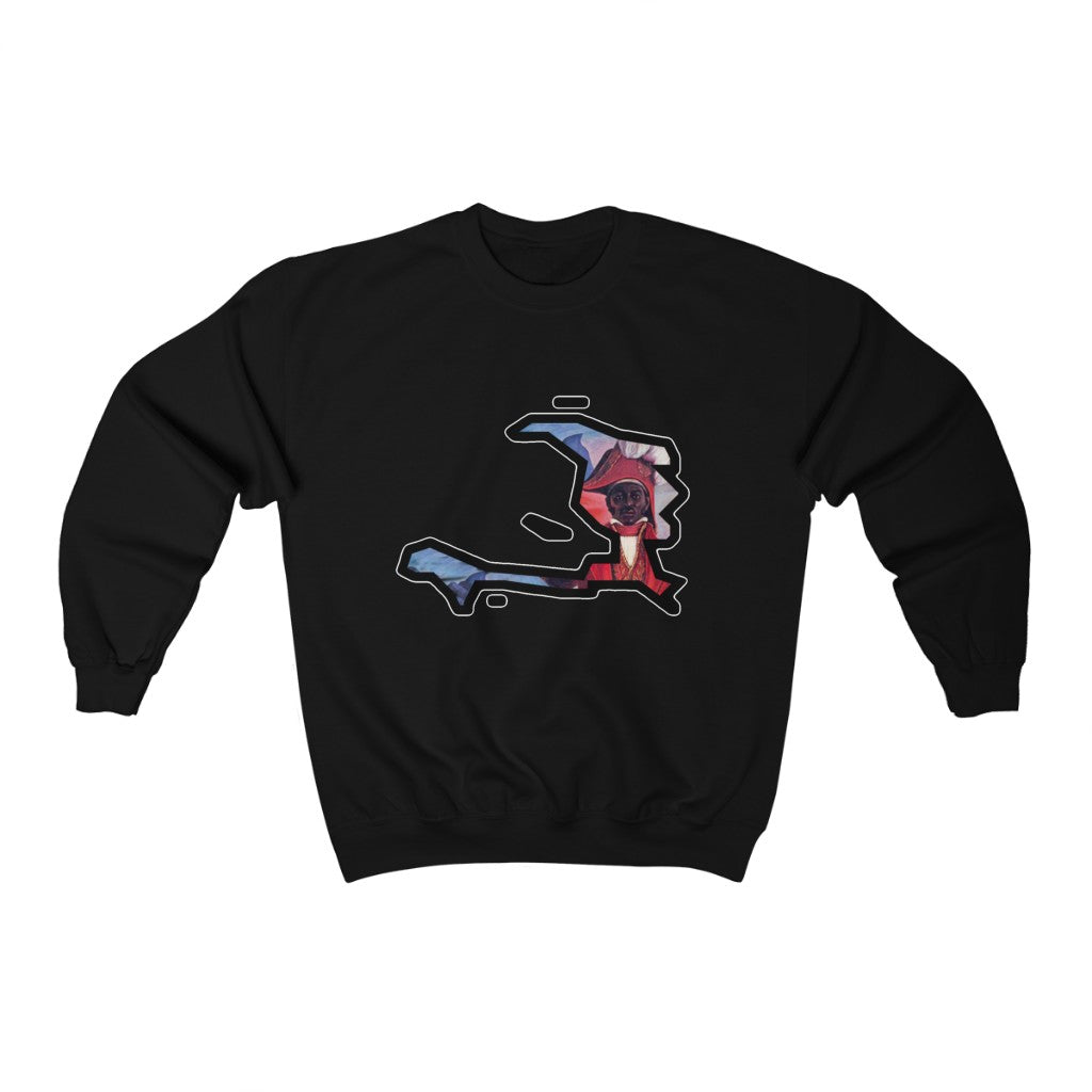 Dessalines Island Crewneck Sweatshirt | Haiti Ayiti Haitian Clothes