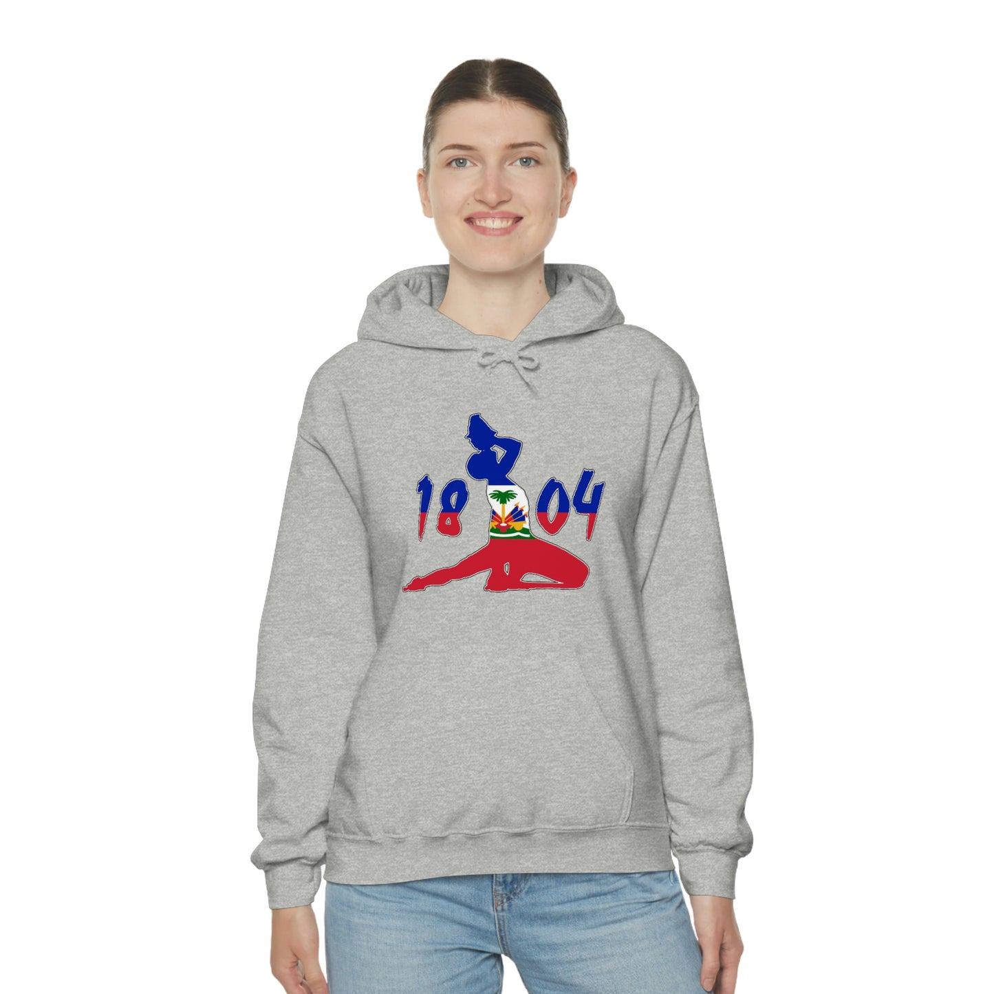 Neg Marron Haitian Flag Hoodie | 1804 Neg Mawon Haiti 2